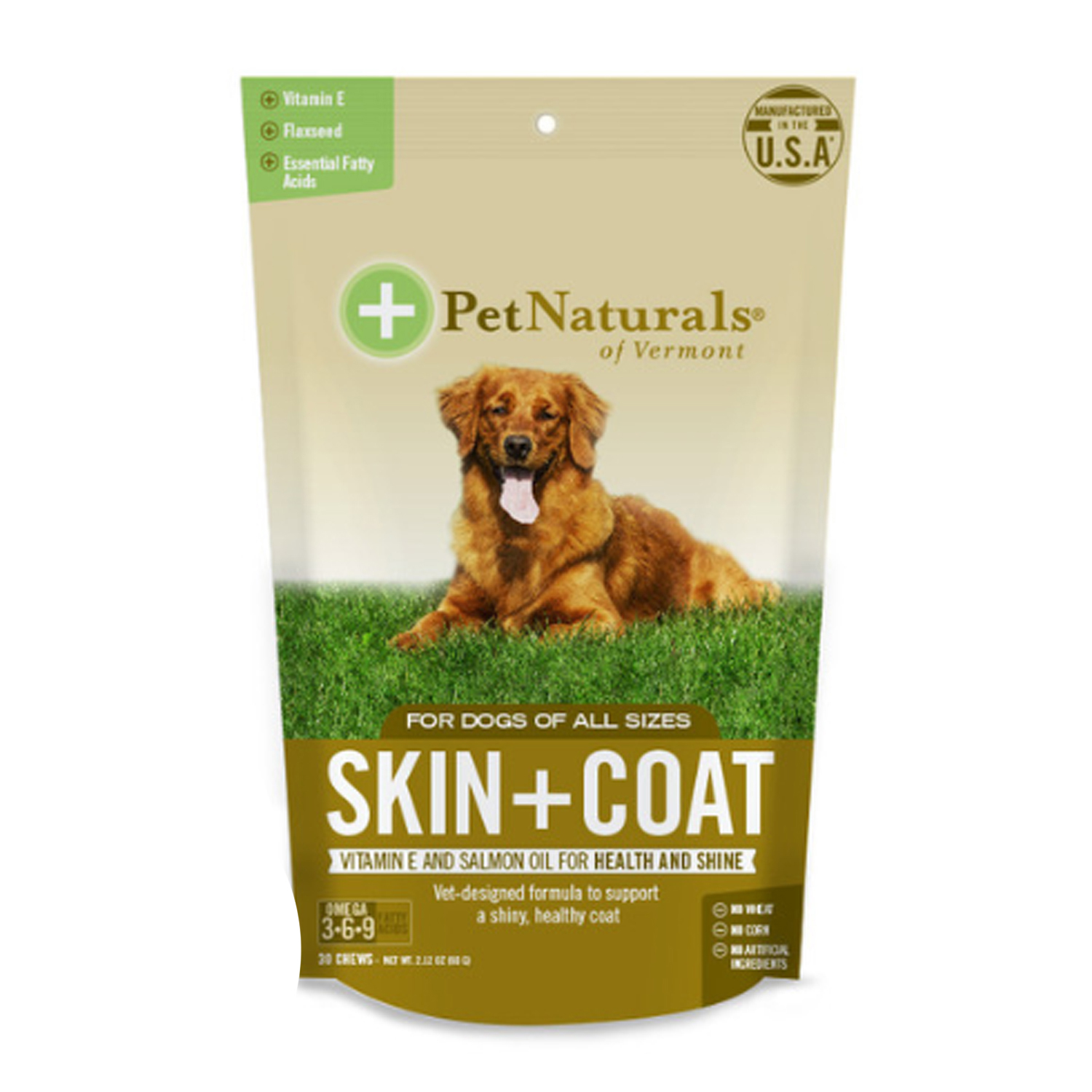 Pet Naturals Skin and Coat Dog Chews | BaxterBoo