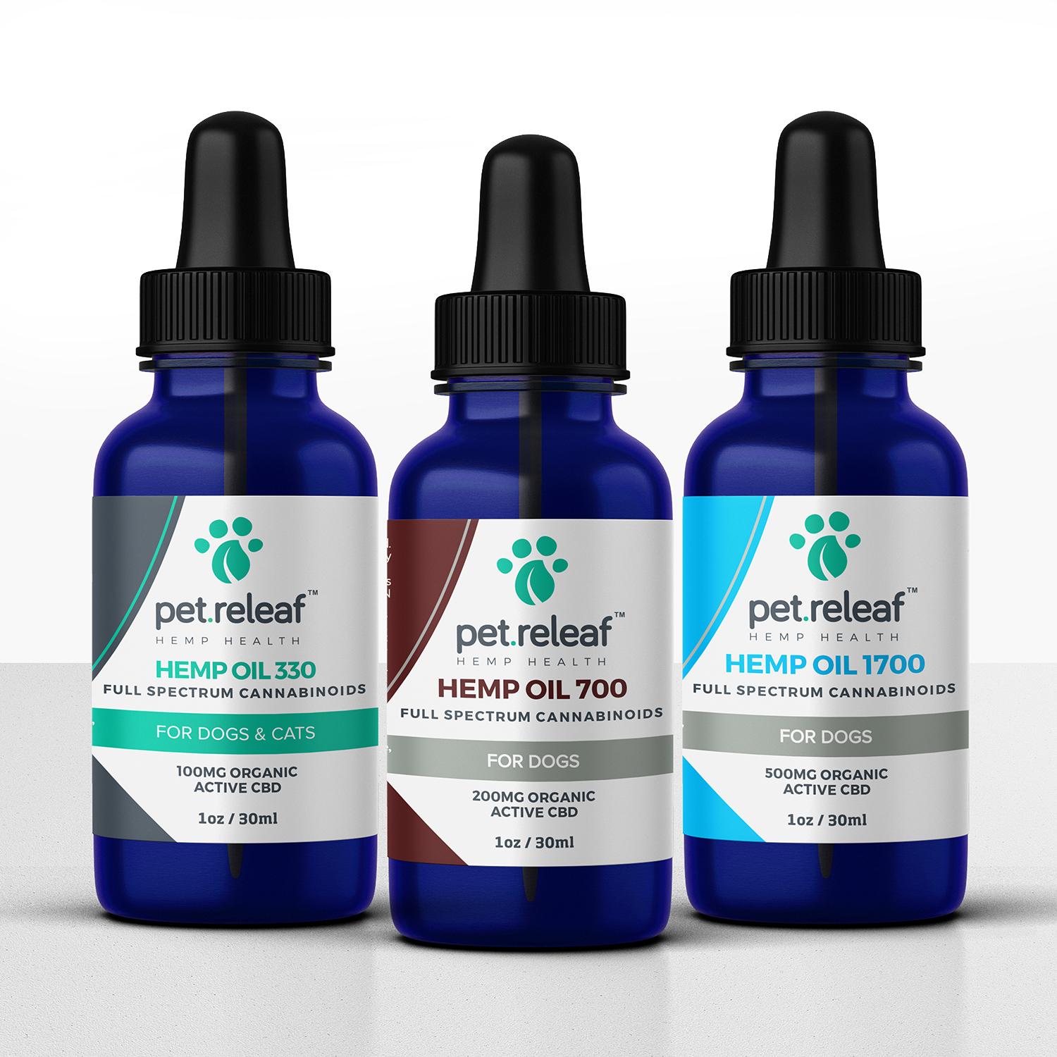 Pet Releaf CBD Hemp Oil for Dogs and Cats BaxterBoo