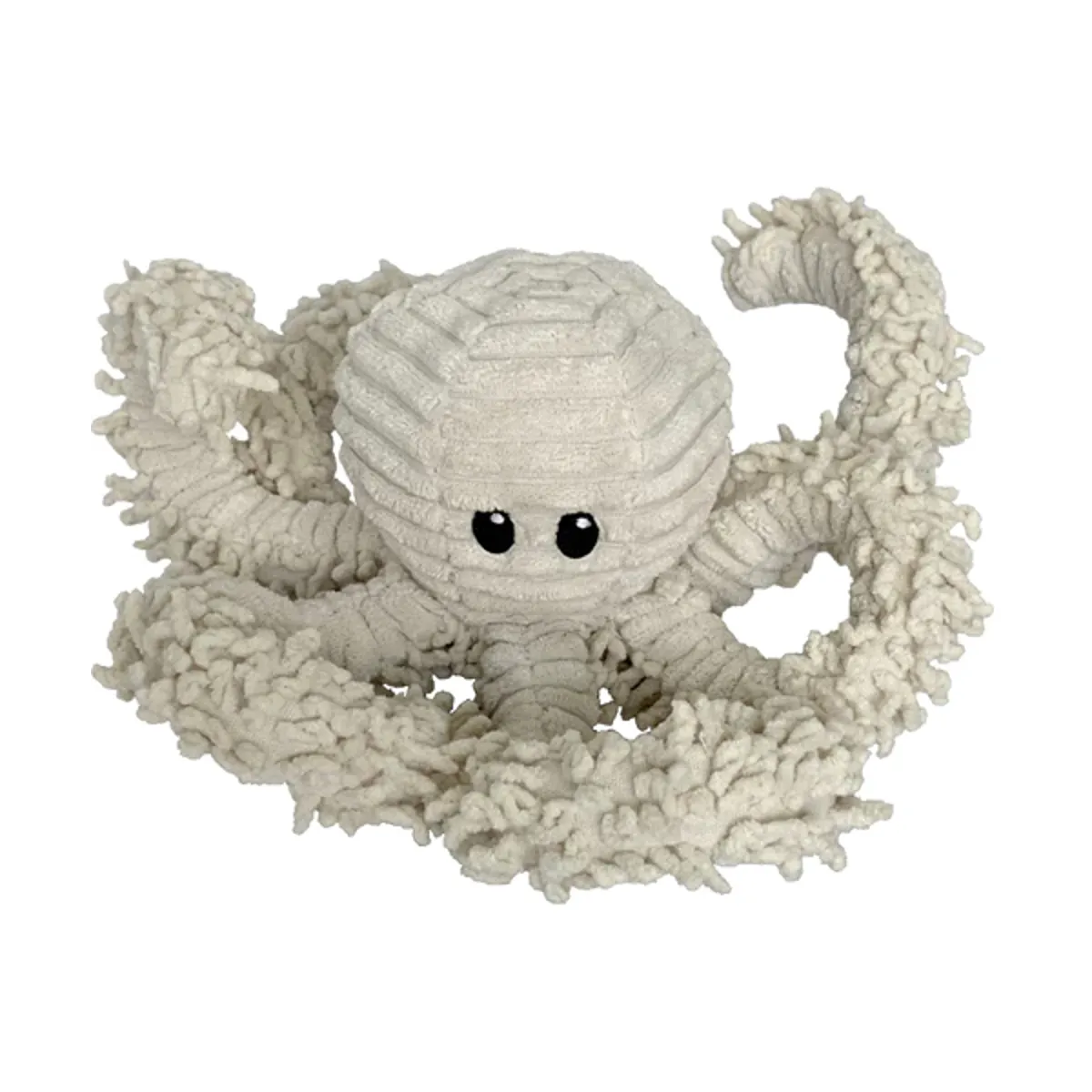 PetLou Natural Plush Dog Toy - Octopus 