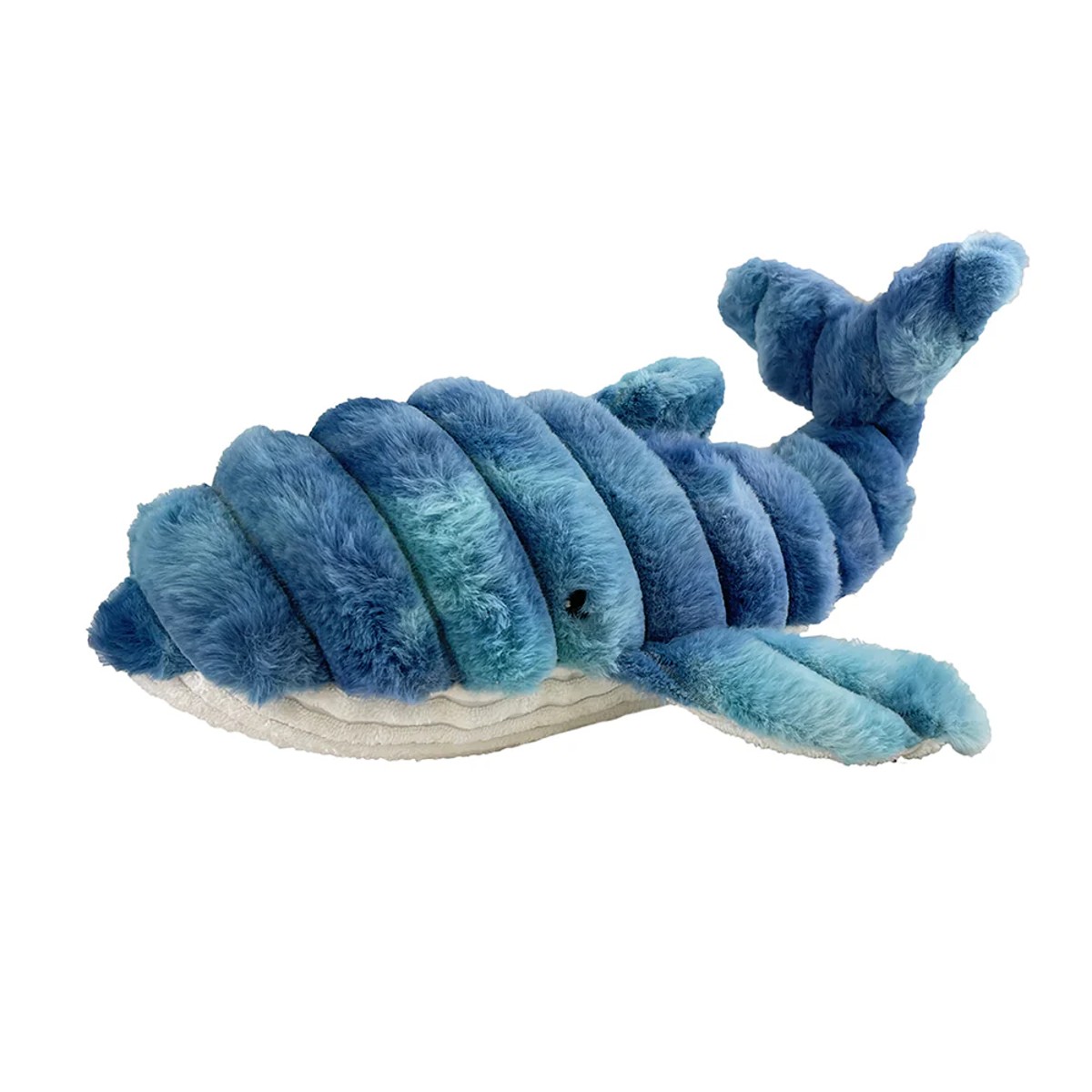 PetLou Zoo Friends Plush Dog Toy - Blue Whale