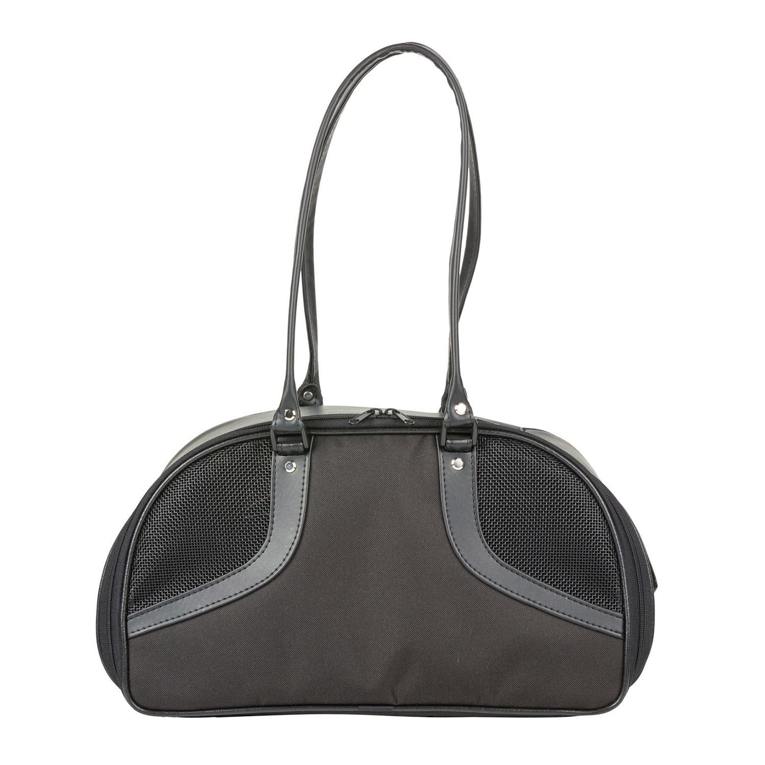 Petote Roxy Dog Carrier Handbag - Black