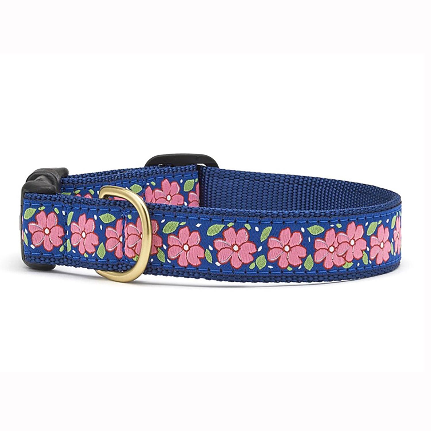 Pink Garden Dog Collar by Up Country
