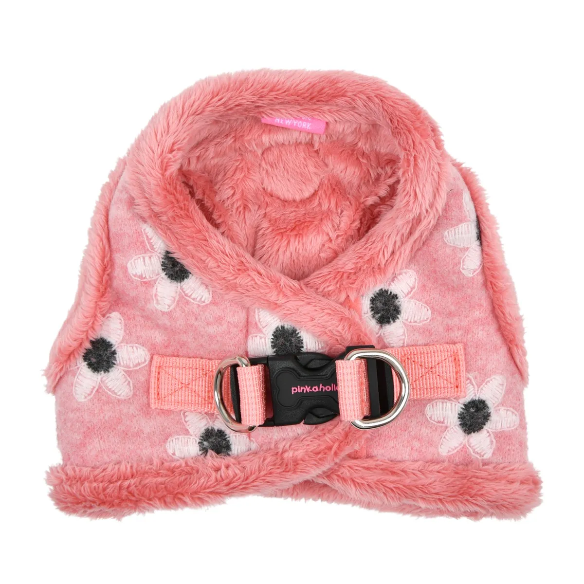 Pinkaholic Nanala Floral Vest Dog Harness - Indian Pink