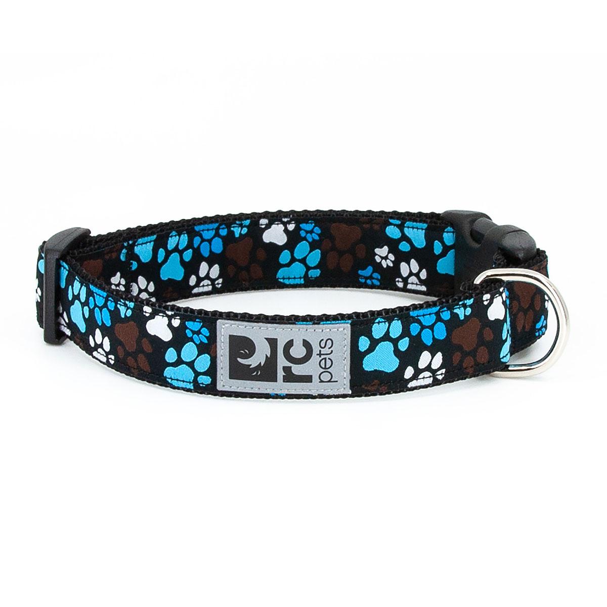 Pitter Patter Adjustable Clip Dog Collar by RC Pets - Chocolate