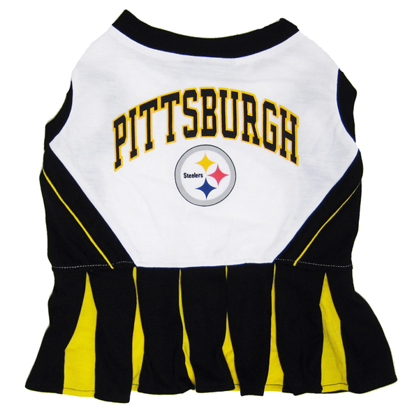 Pittsburgh Steelers Cheerleader Dog Dress  BaxterBoo