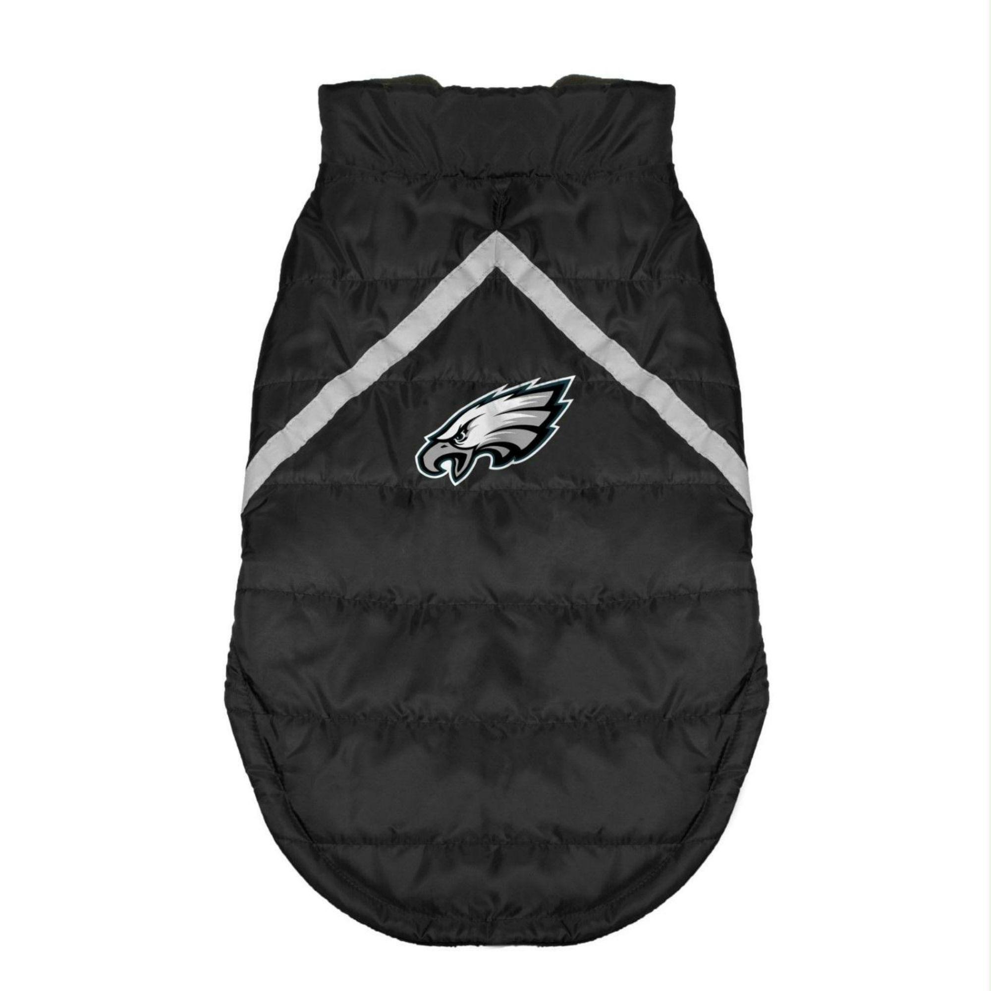 Philadelphia Eagles Sleeveless Dog Puffer Vest