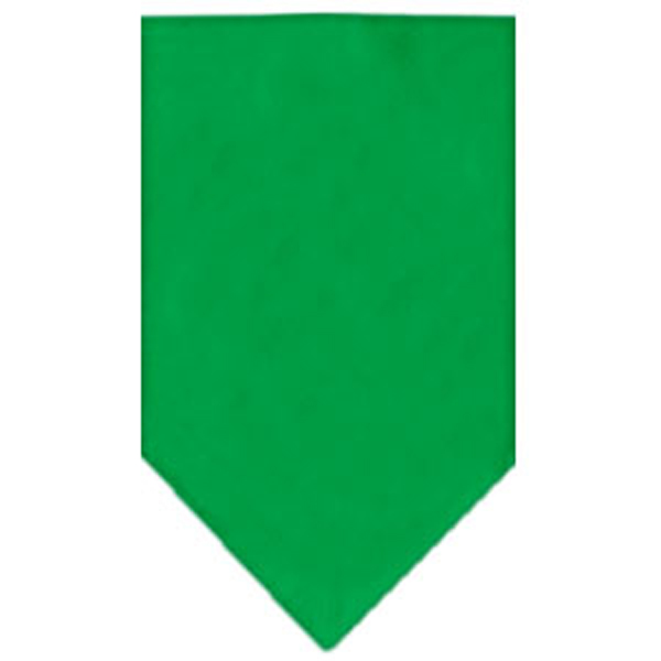 Plain Dog Bandana - Emerald Green