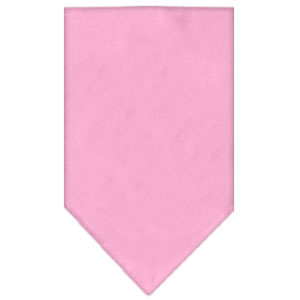 Plain Dog Bandana - Light Pink