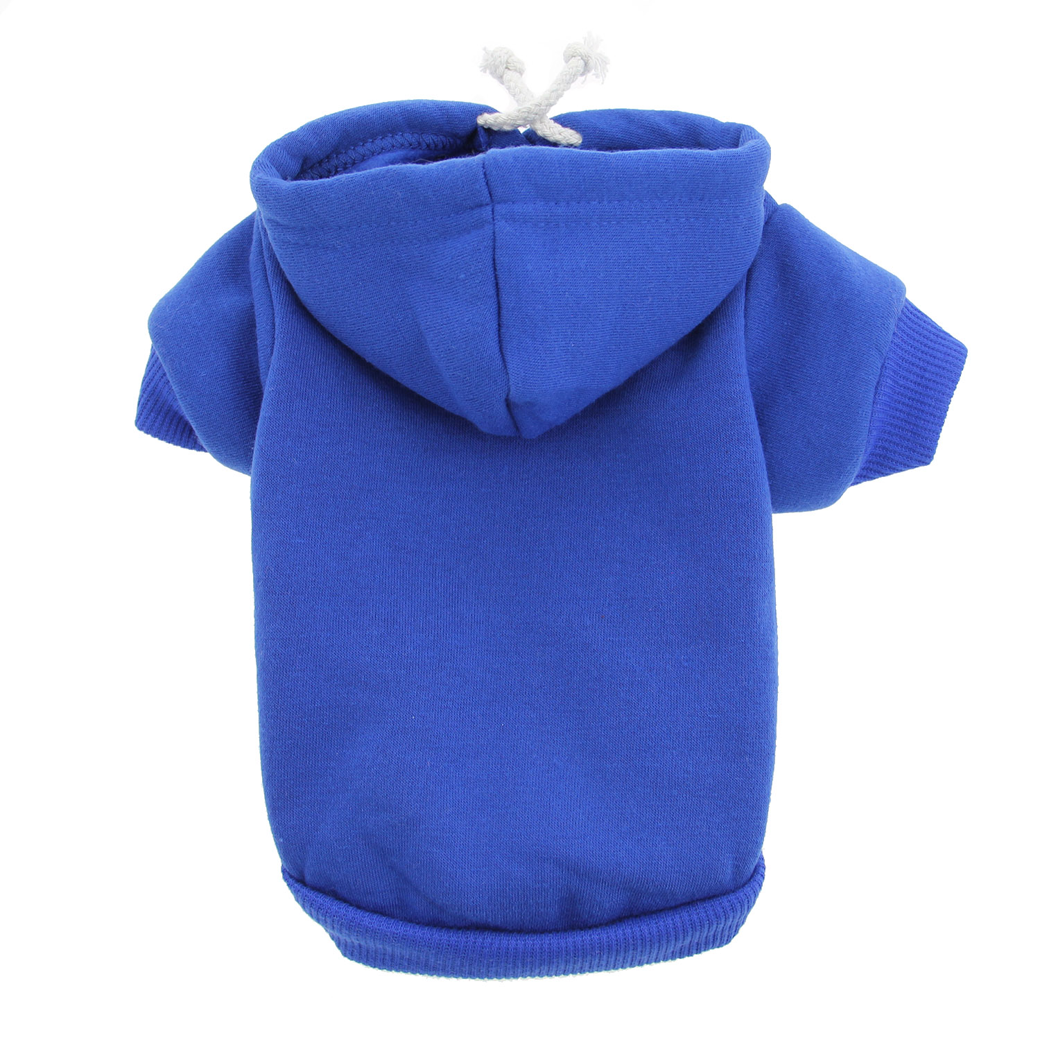 Plain Dog Hoodie - Blue with Same Day Shipping | BaxterBoo