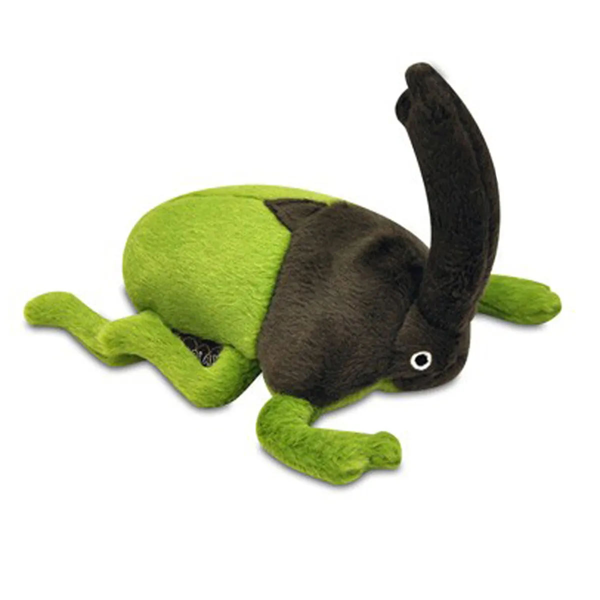 P.L.A.Y. Bugging Out Plush Dog Toy - Rhino Beetle