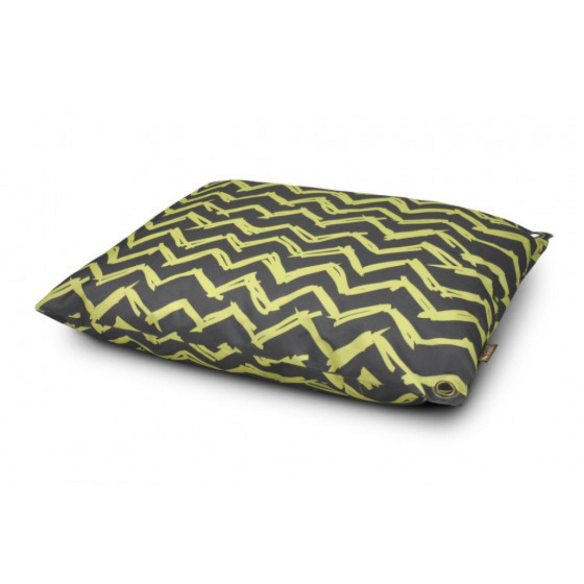 P.L.A.Y. Chevron Outdoor Dog Bed - Daffodil Yellow