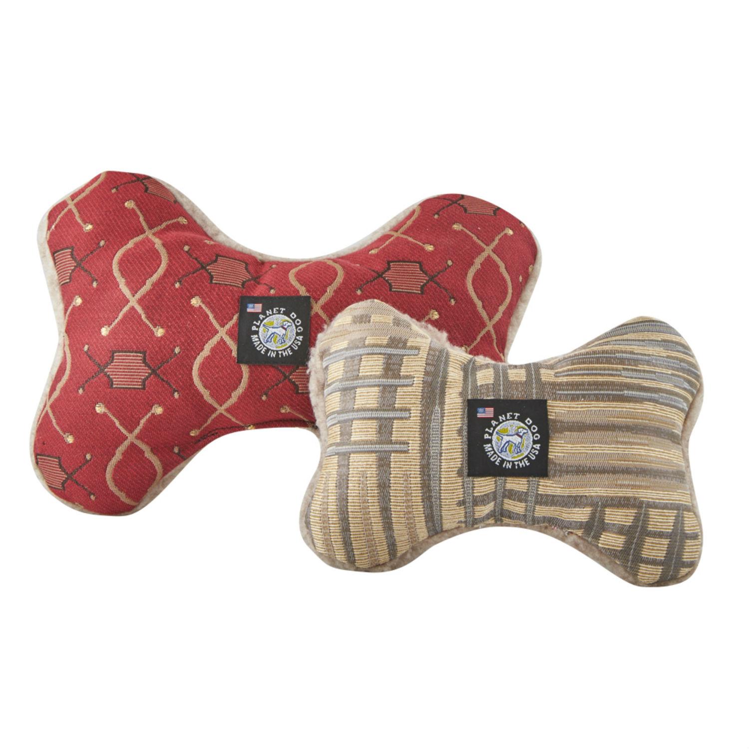 plush bone dog toy