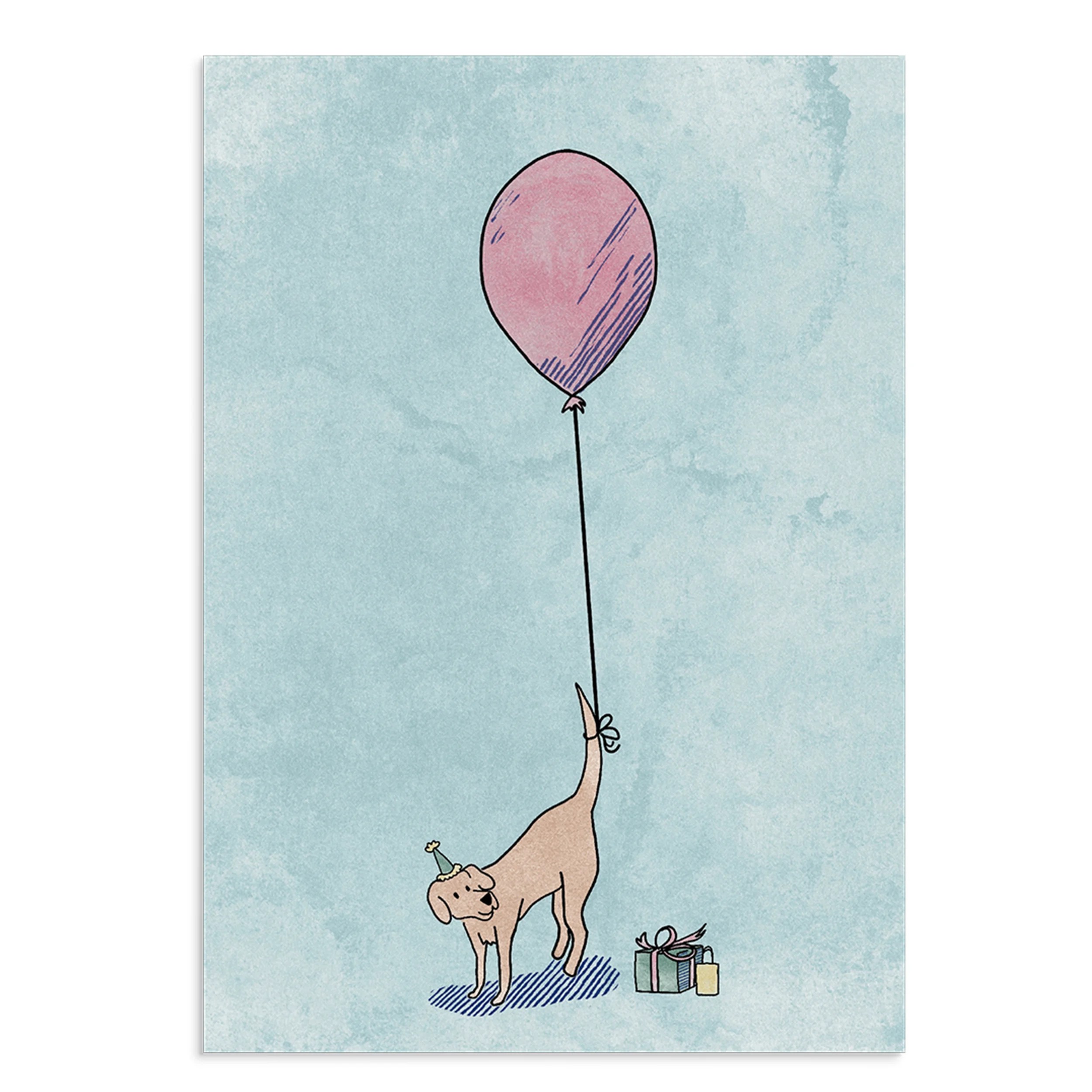 Poochie Post Edible Greeting Card For Dogs - Happy Gotcha Day