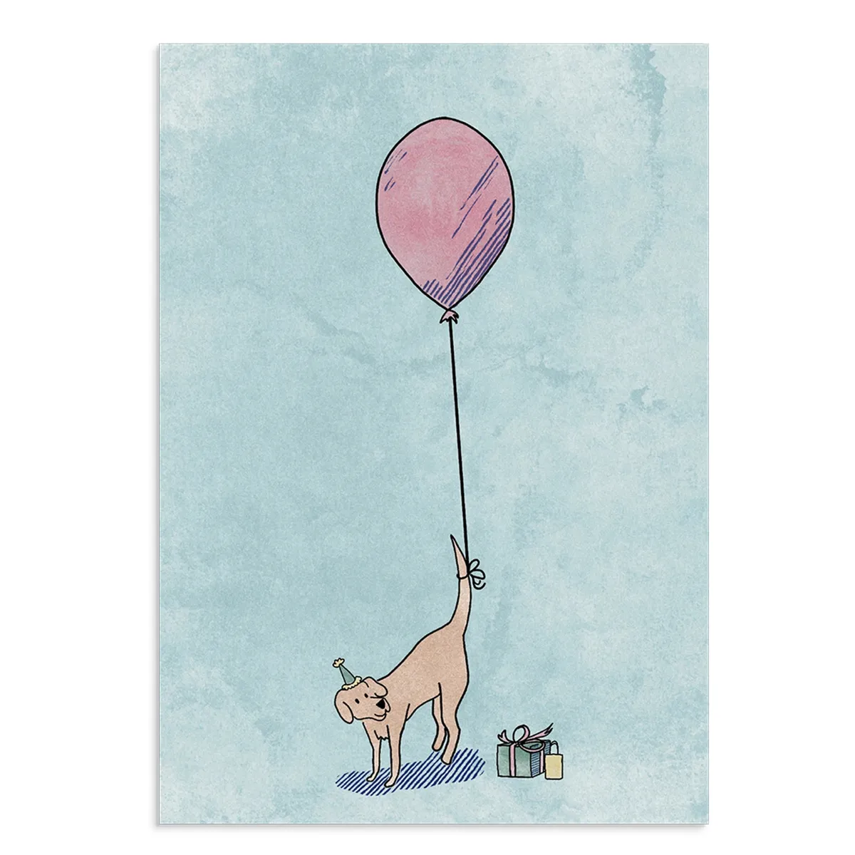 Poochie Post Edible Greeting Card For Dogs - Happy Gotcha Day