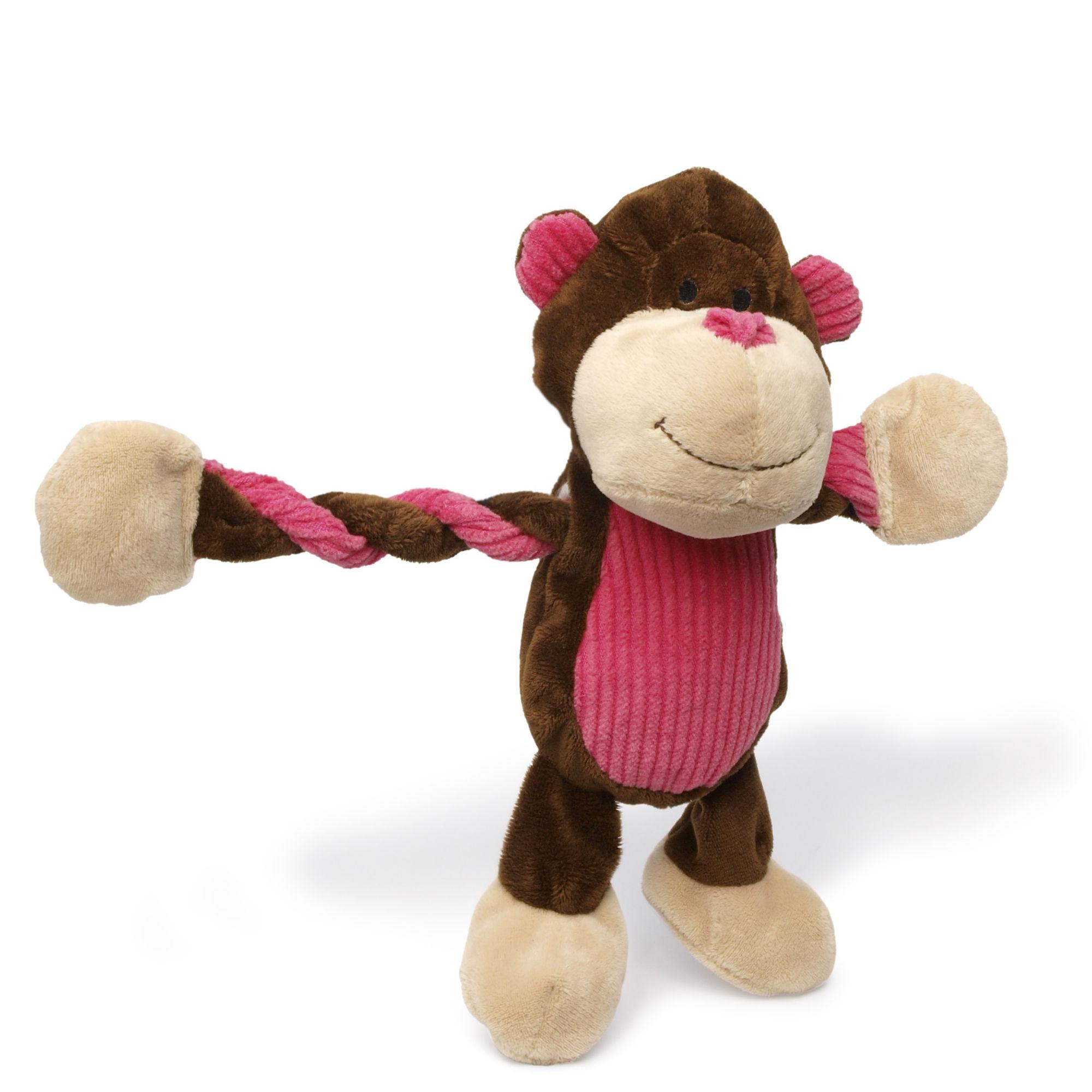 Charming Pet Pulleez Monkey Dog Toy | BaxterBoo