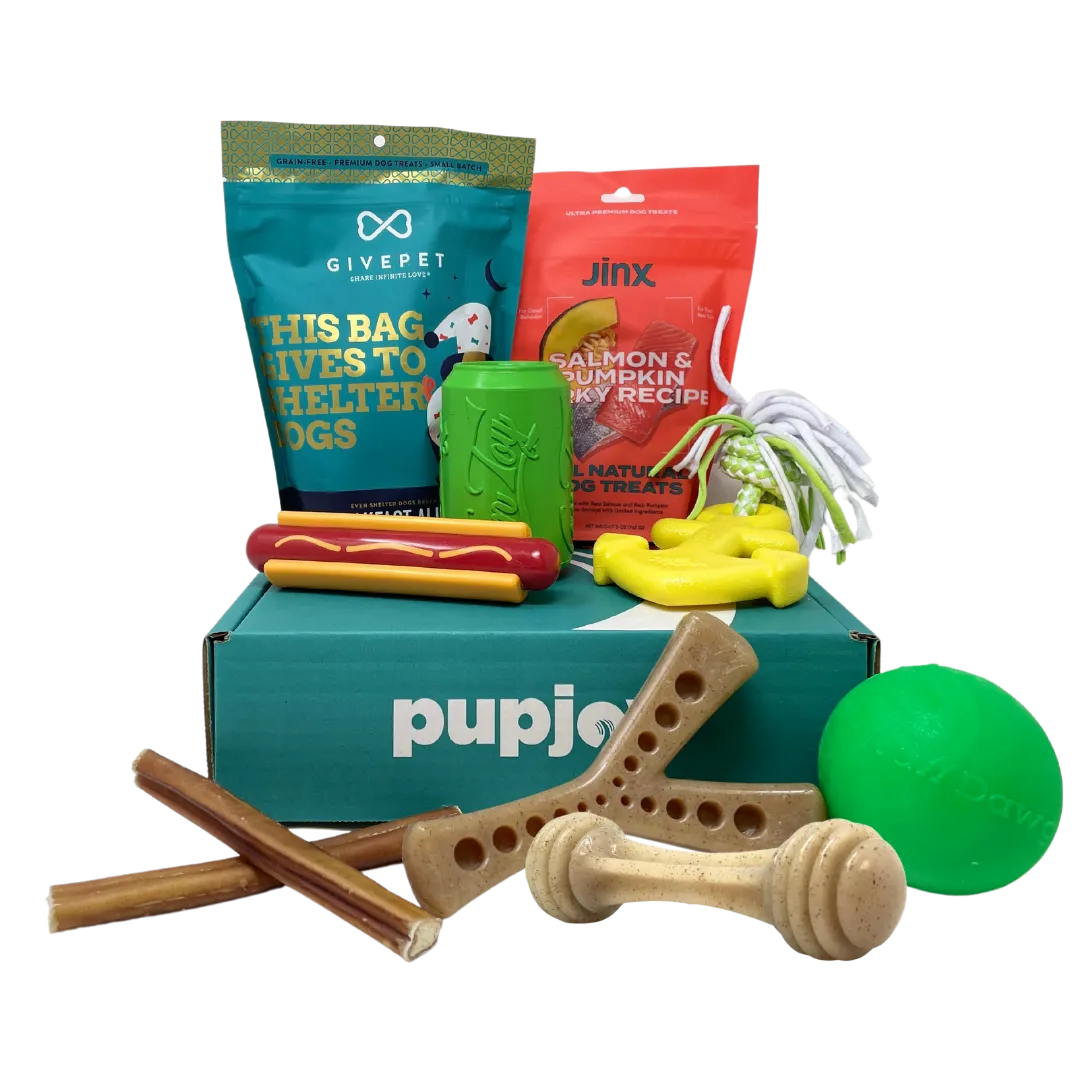 PupJoy Dog Toy and Treat Box - Power Chewers