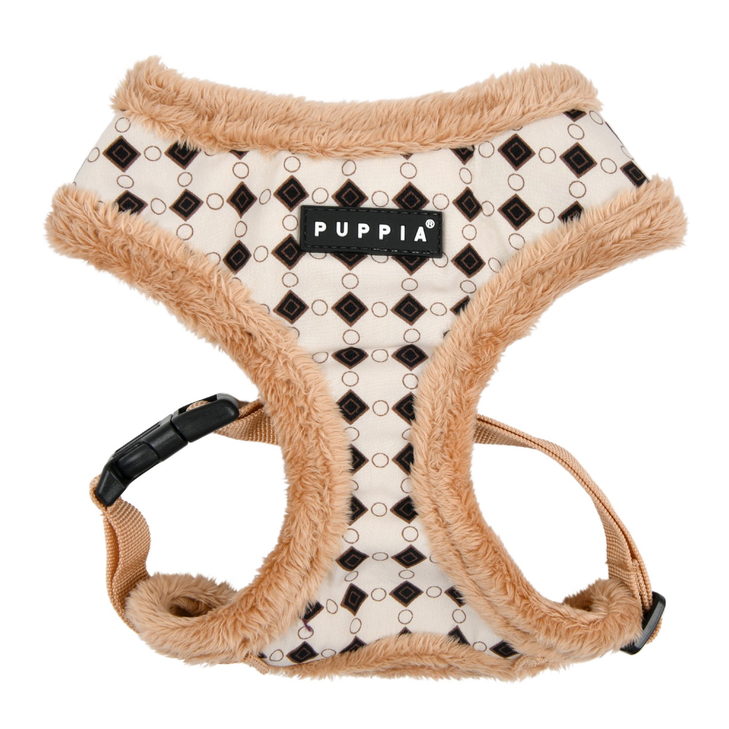 Puppia Jace Basic Style Dog Harness - Beige