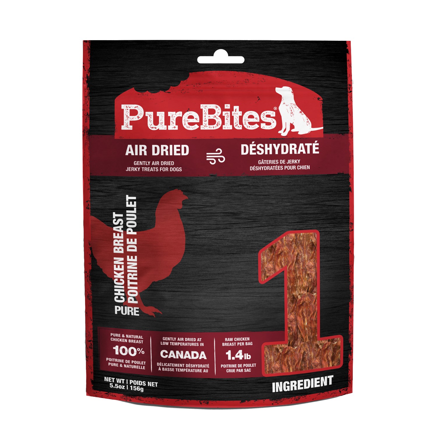 PureBites Jerky Dog Treats - Chicken