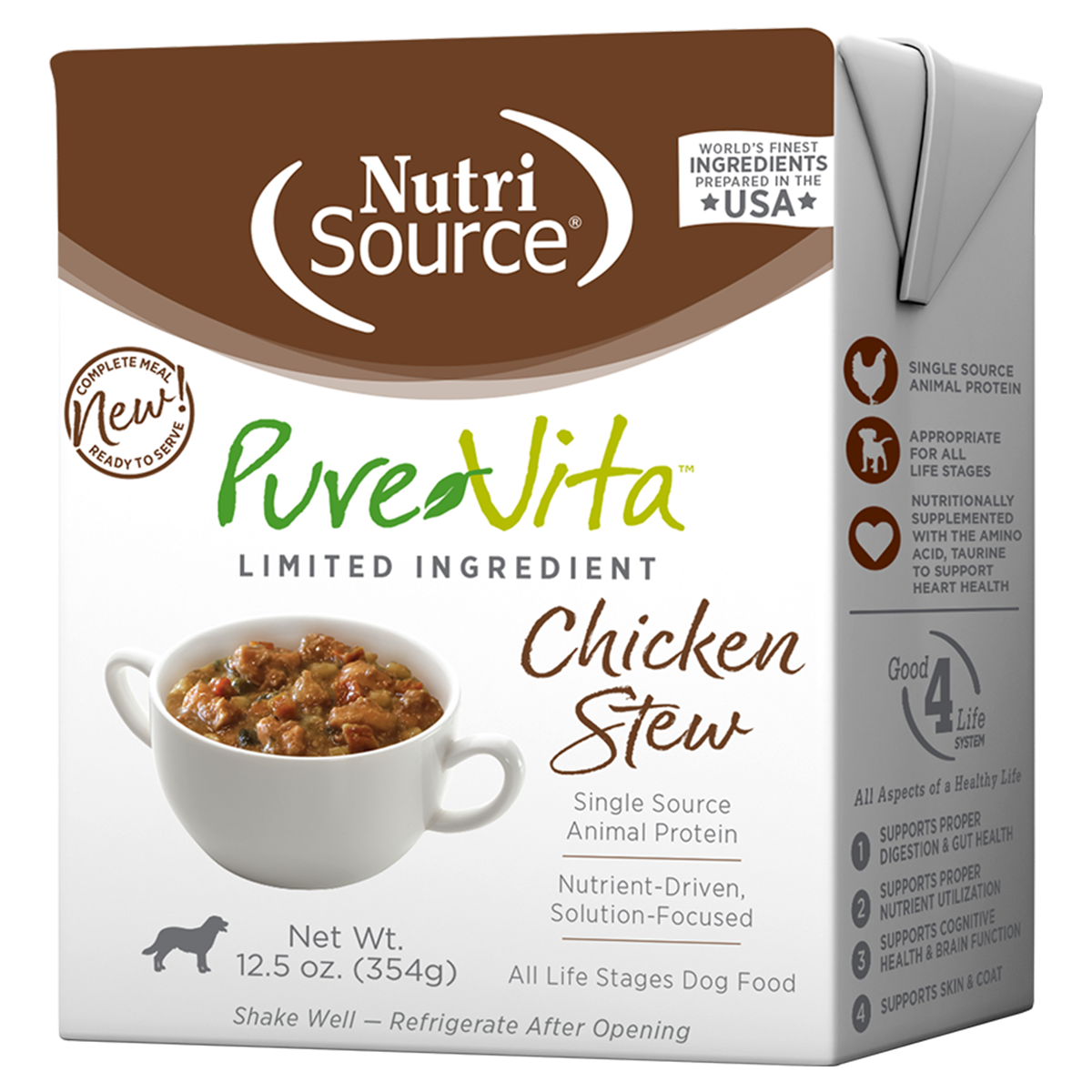 PureVita Limited Ingredient Wet Dog Food - Chicken Stew