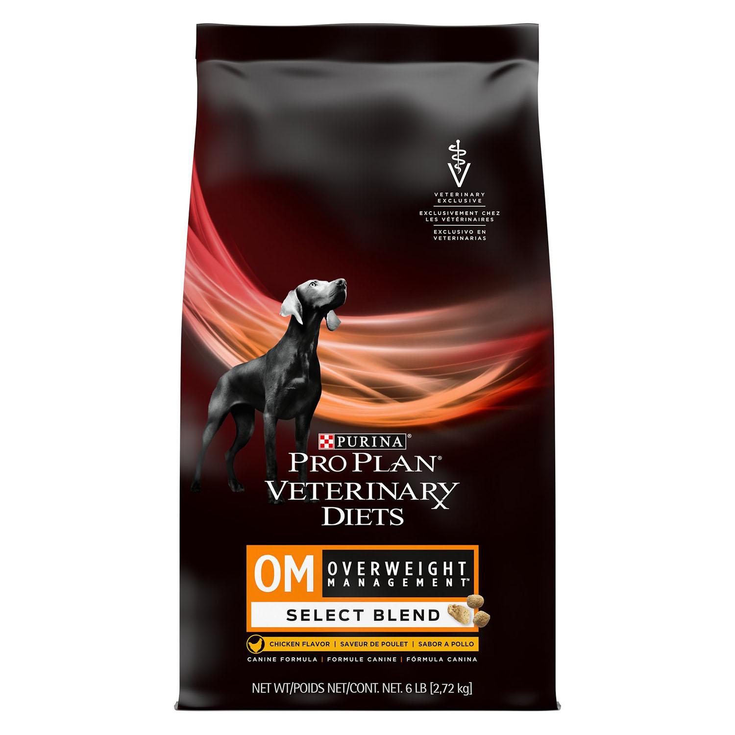 Purina Pro Plan Veterinary Diets OM Select Blend Overweight Management Formula Dry Dog Food