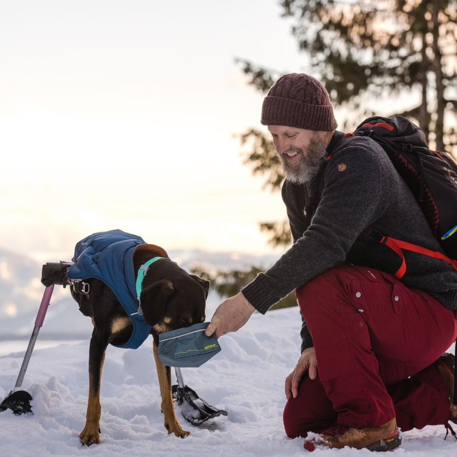 Quinzee Insulated Dog Jacket by RuffWear Bl BaxterBoo