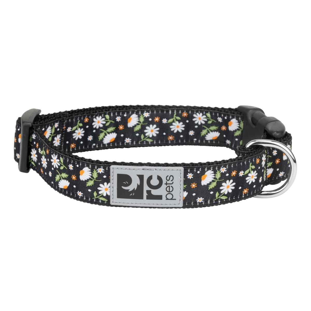 RC Pet Adjustable Clip Dog Collar - Daisies
