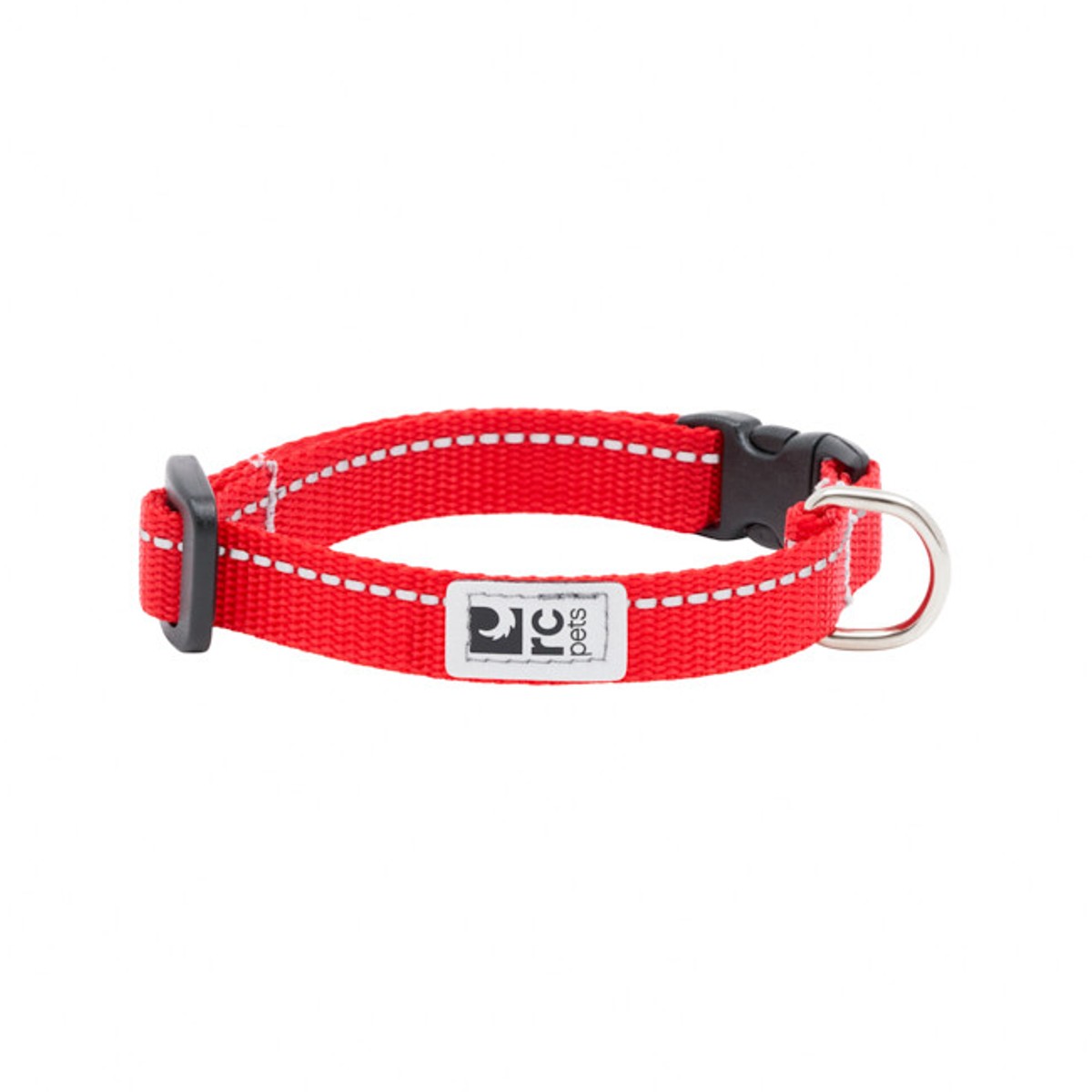 RC Pet Petite Primary Clip Dog Collar - Red