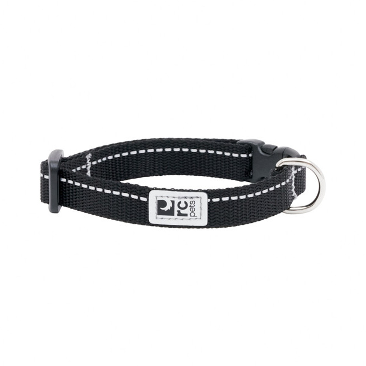 RC Pet Petite Primary Clip Dog Collar - Black