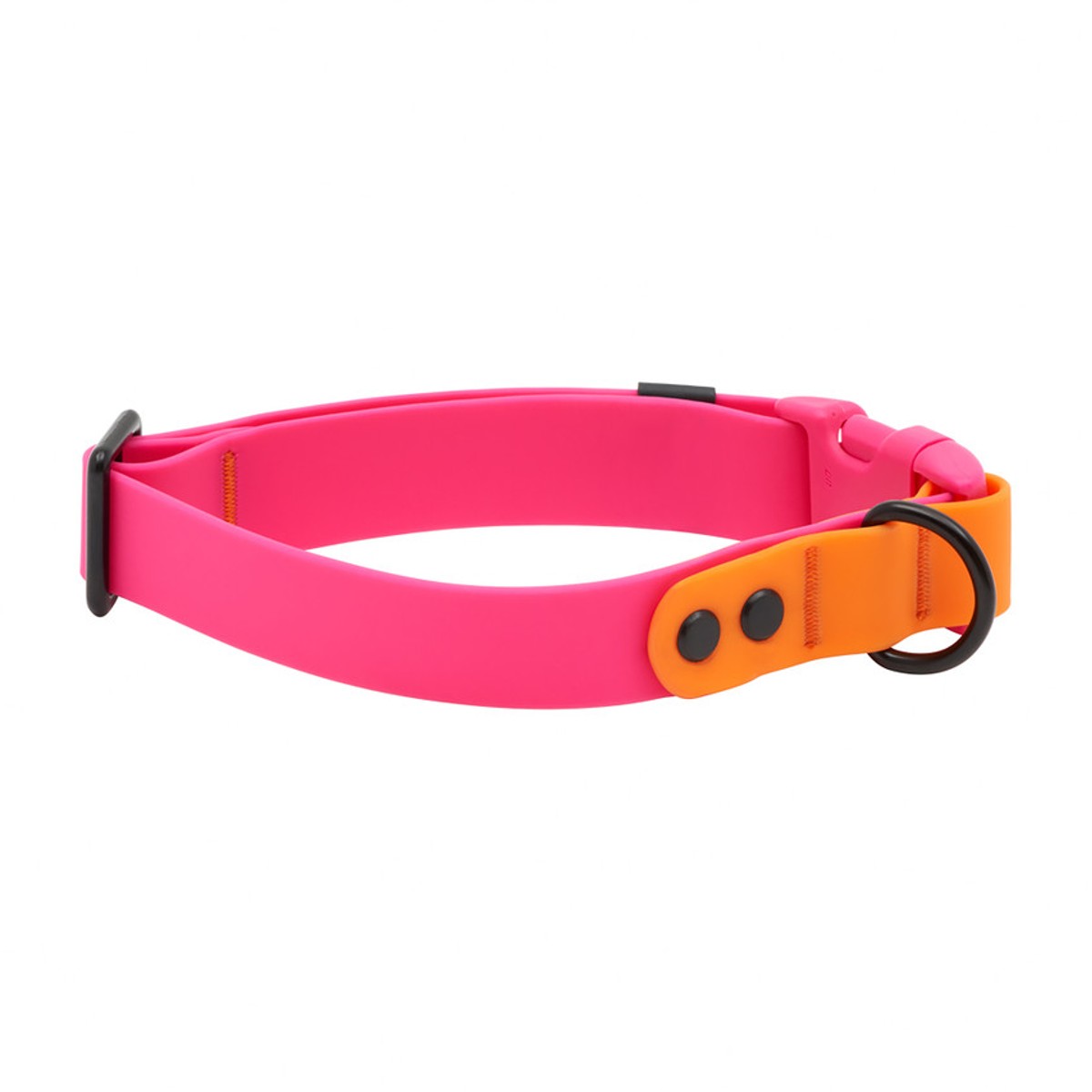 RC Pet Waterproof Dog Collar - Azalea/Orange