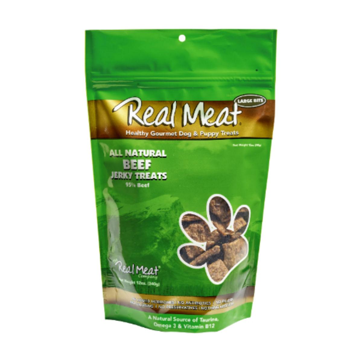 Real Meat Beef Bitz Jerky Dog Treats | BaxterBoo