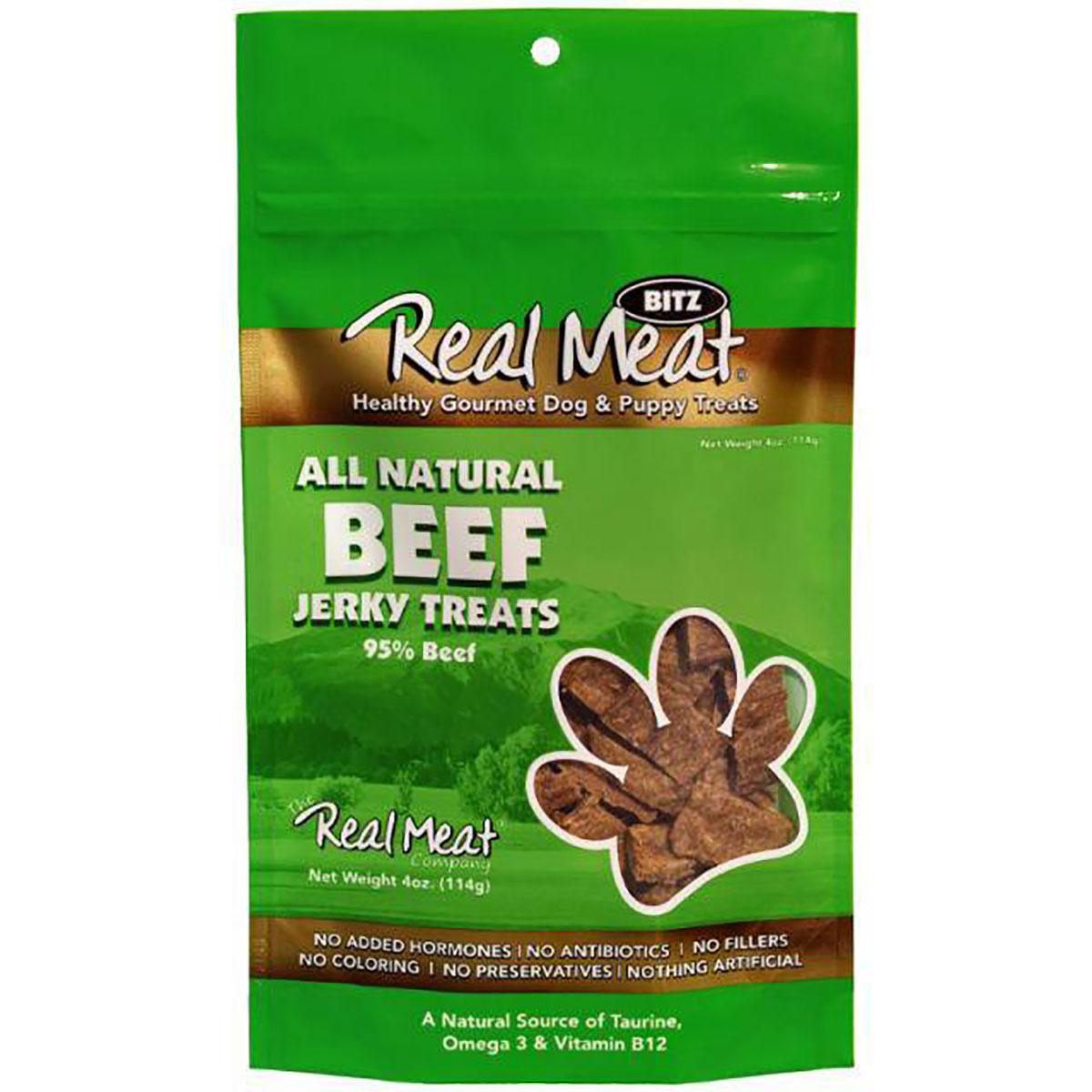 Real Meat Jerky Dog Treats - Beef