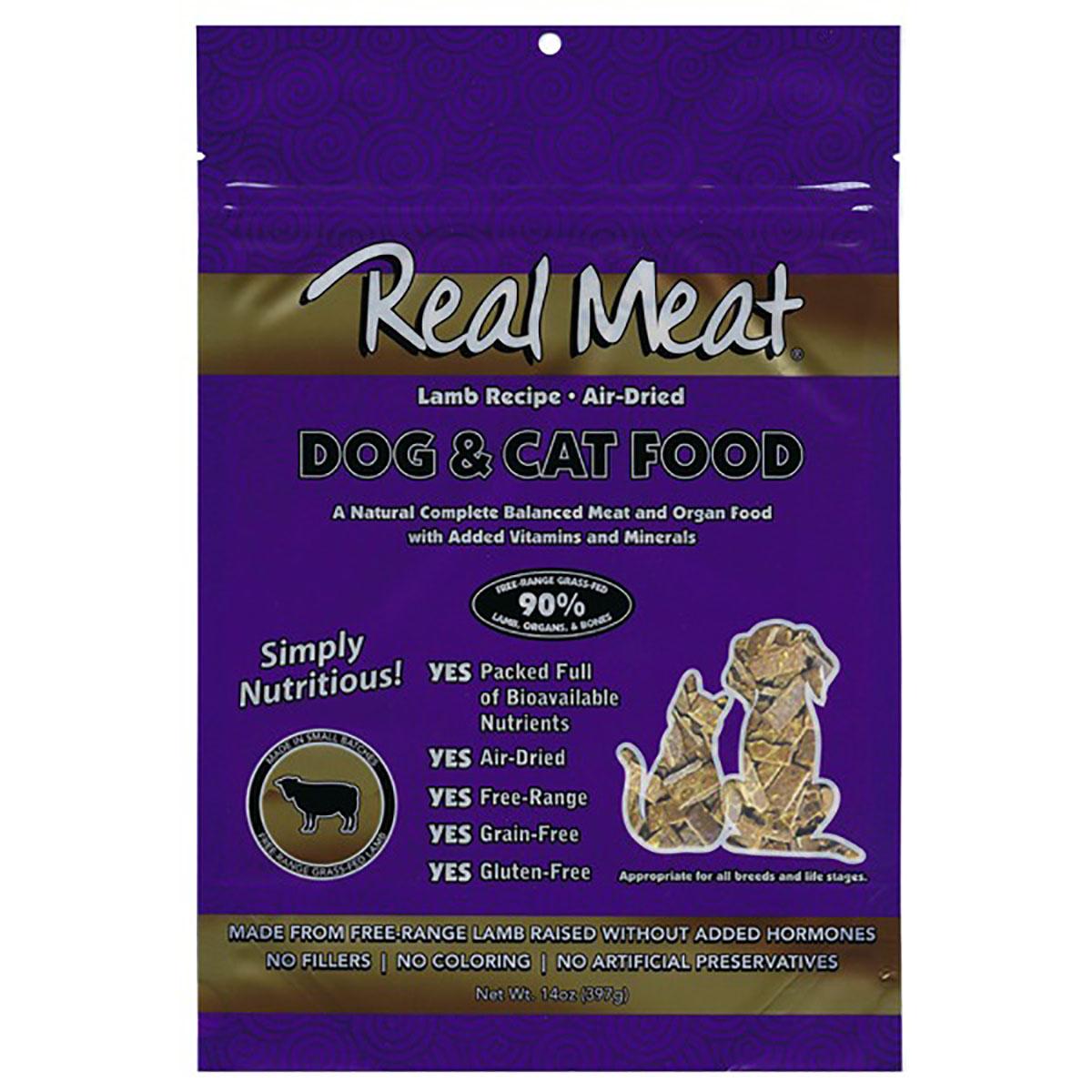 Real Meat Dog and Cat Food - Lamb