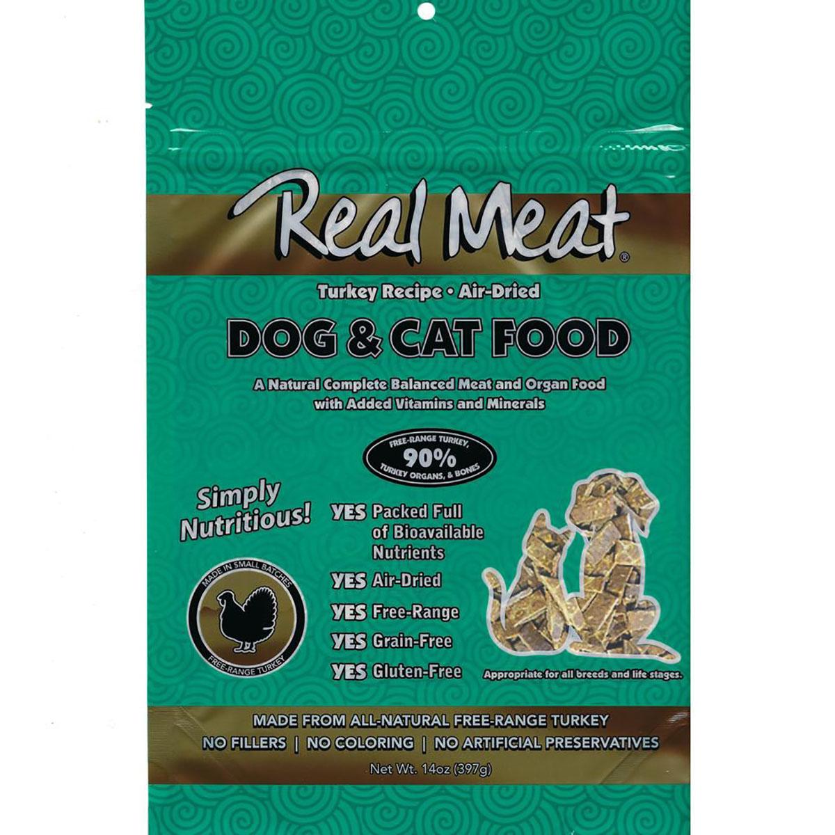 Real Meat Dog and Cat Food - Turkey