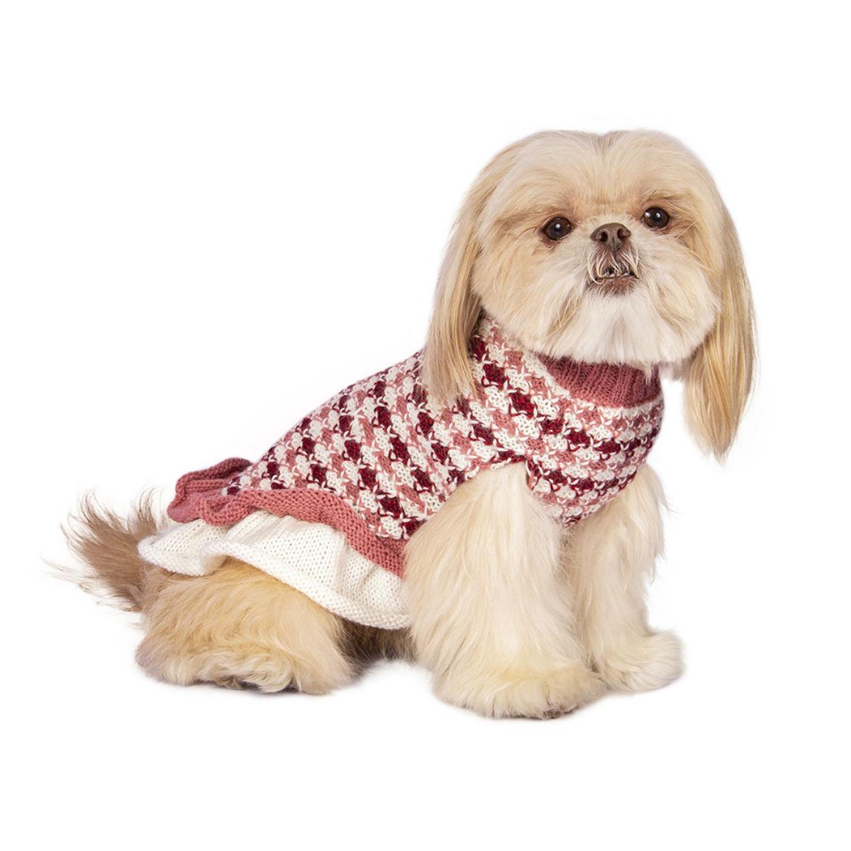 sleeveless dog sweater