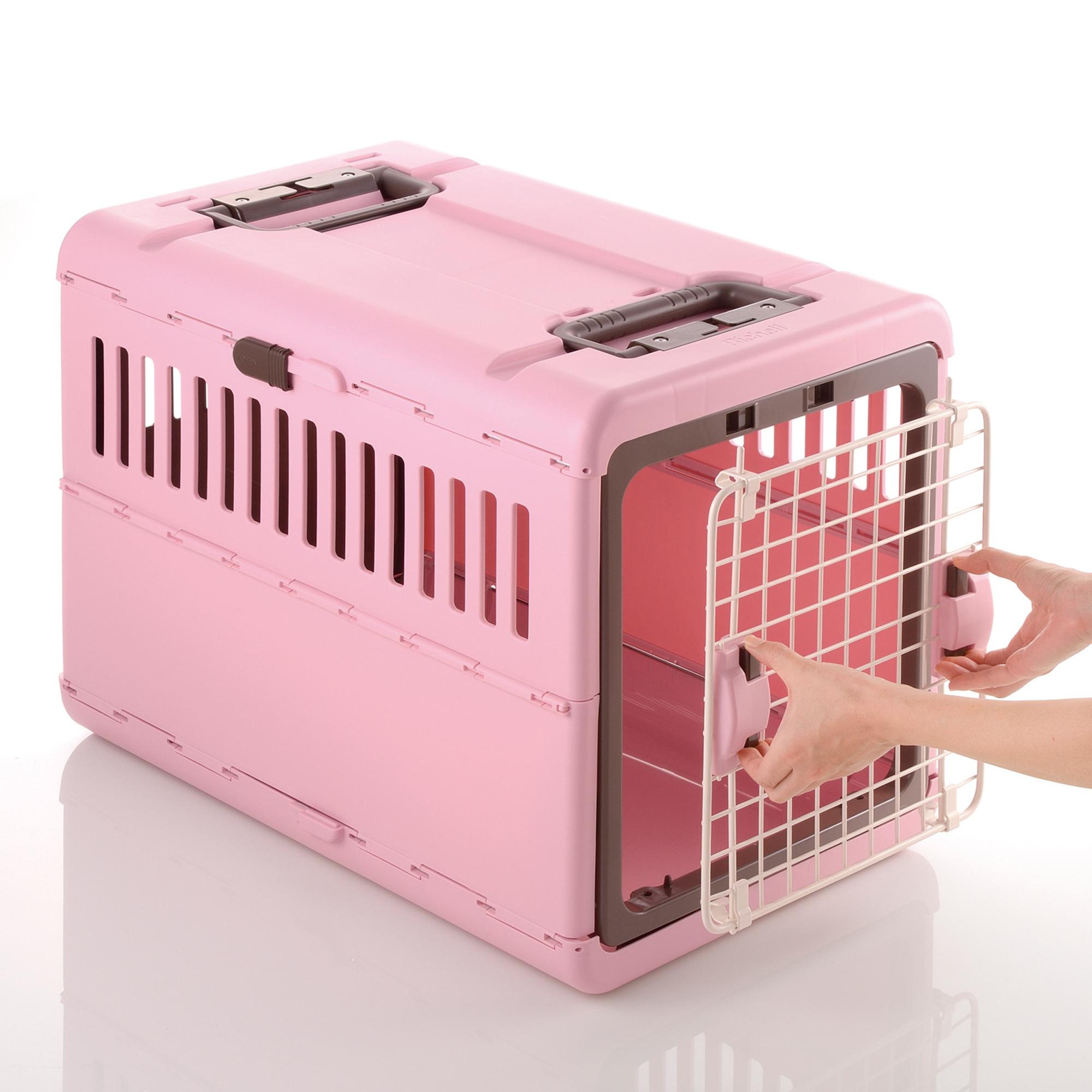 Richell USA Double Door Pet Carrier - Cat or Small Dog