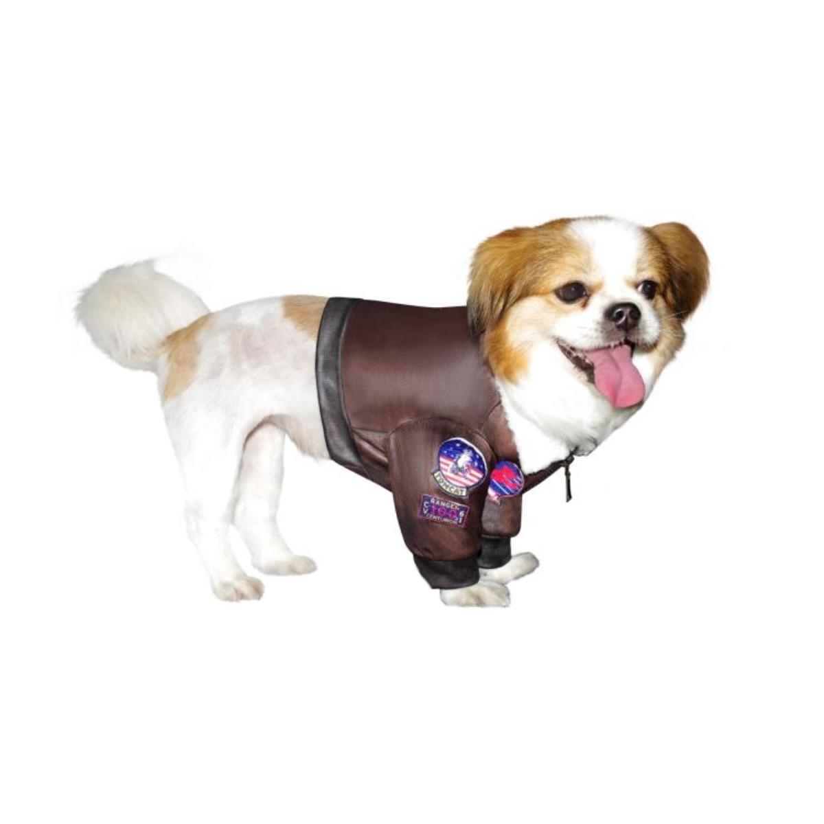 Rubies Top Gun Dog Costume Coat