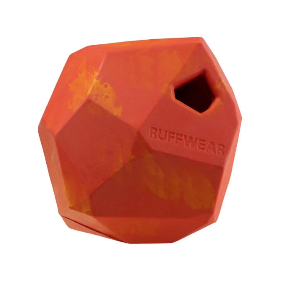 Ruffwear Gnawt-a-Rock Rubber Dog Toy - Red Sumac