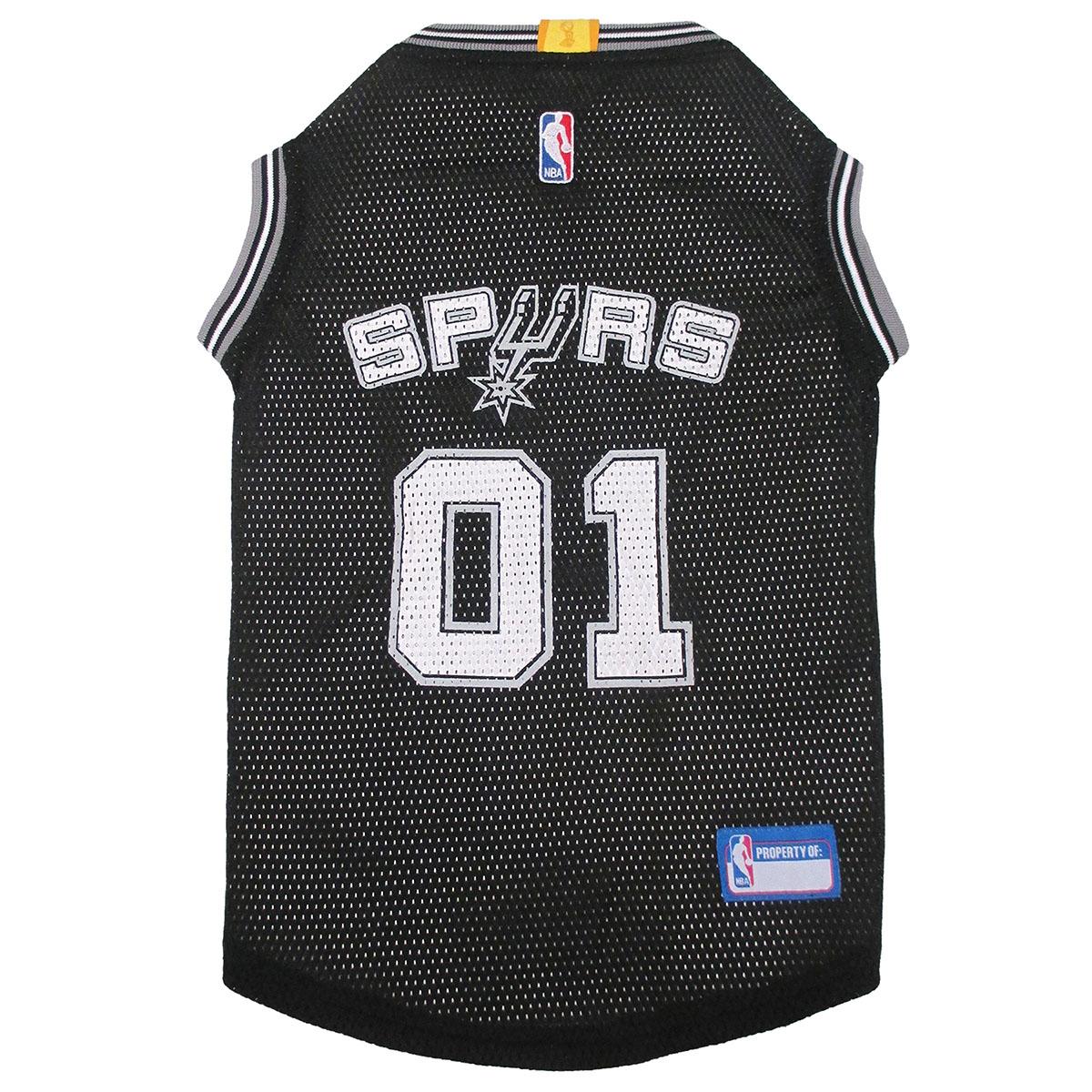 San Antonio Spurs Dog Jersey - Black