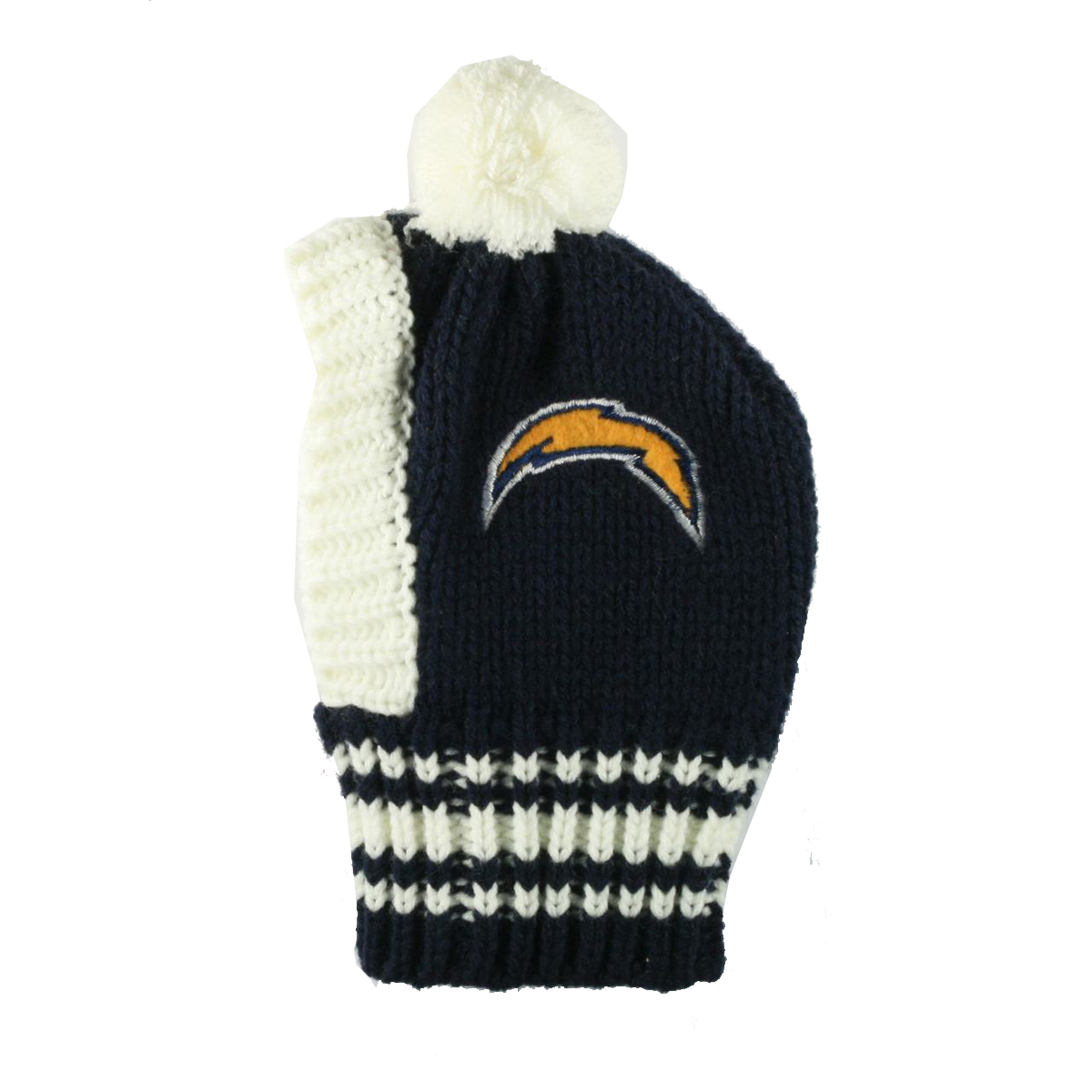 Little Earth Los Angeles Chargers Knit Dog Hat
