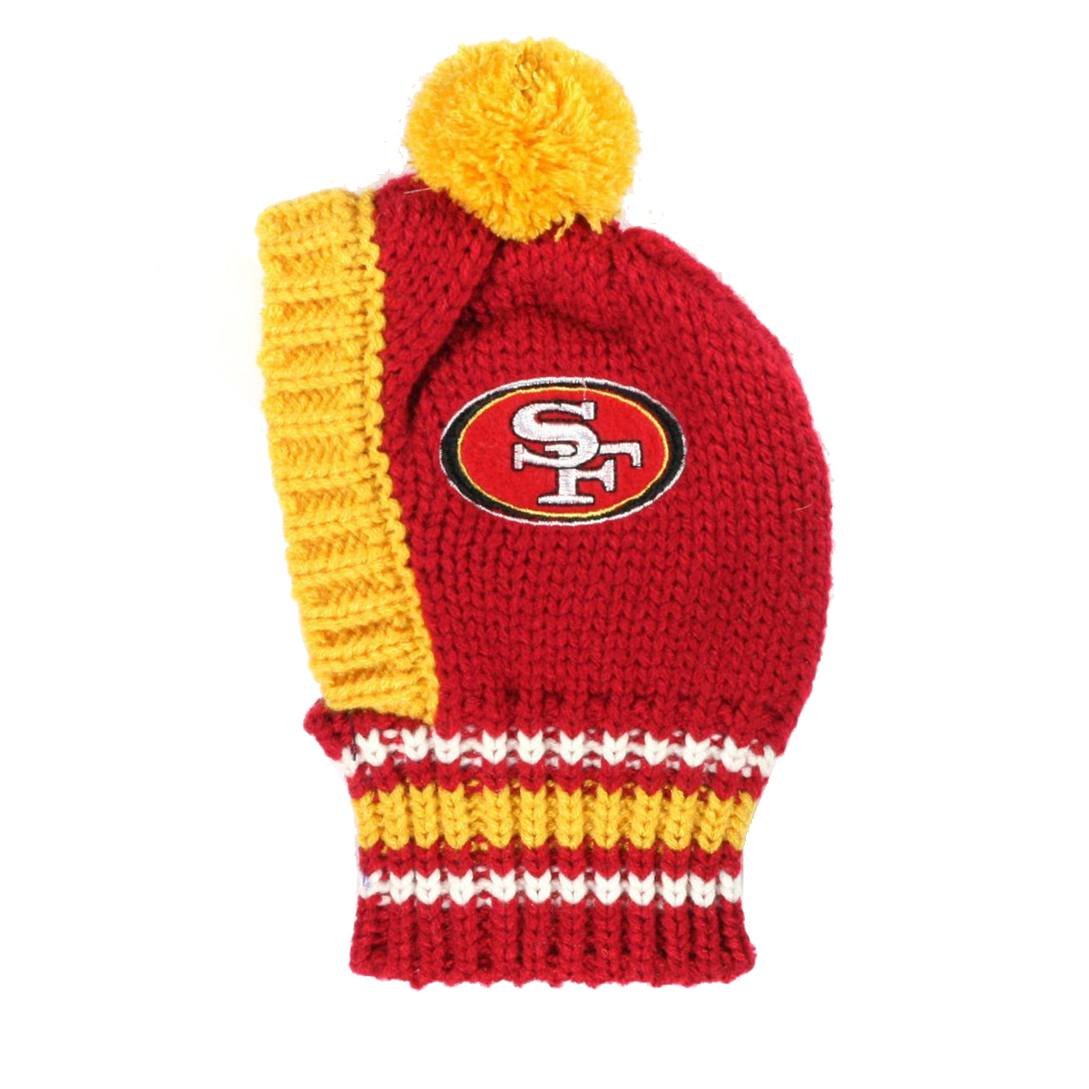 Little Earth San Francisco 49ers Knit Dog Hat