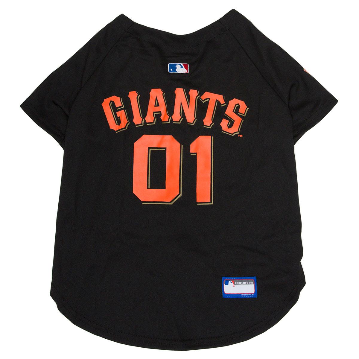 San Francisco Giants Officially Licensed Dog Jersey - Black