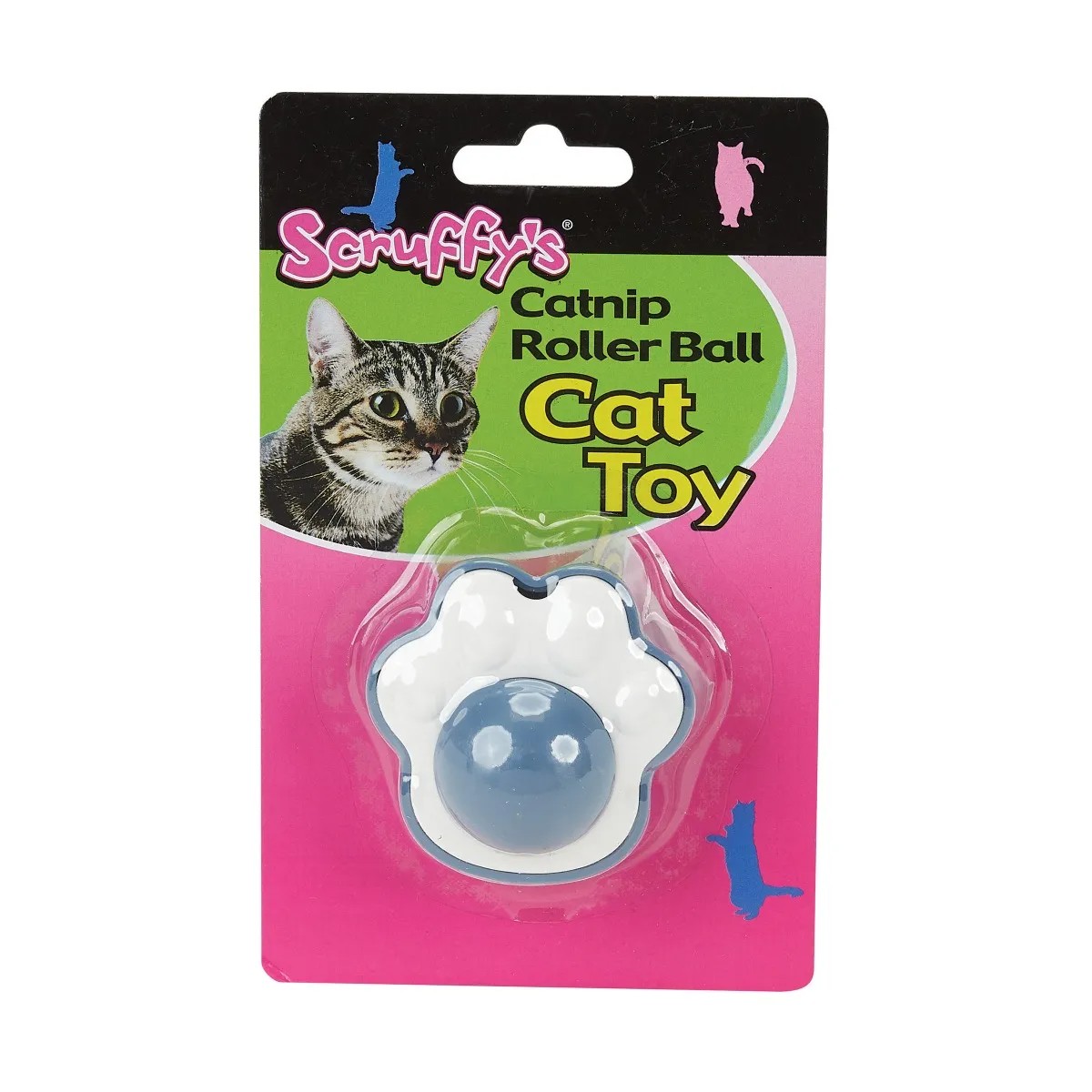 Scruffy's Catnip Roller Ball Cat Toy