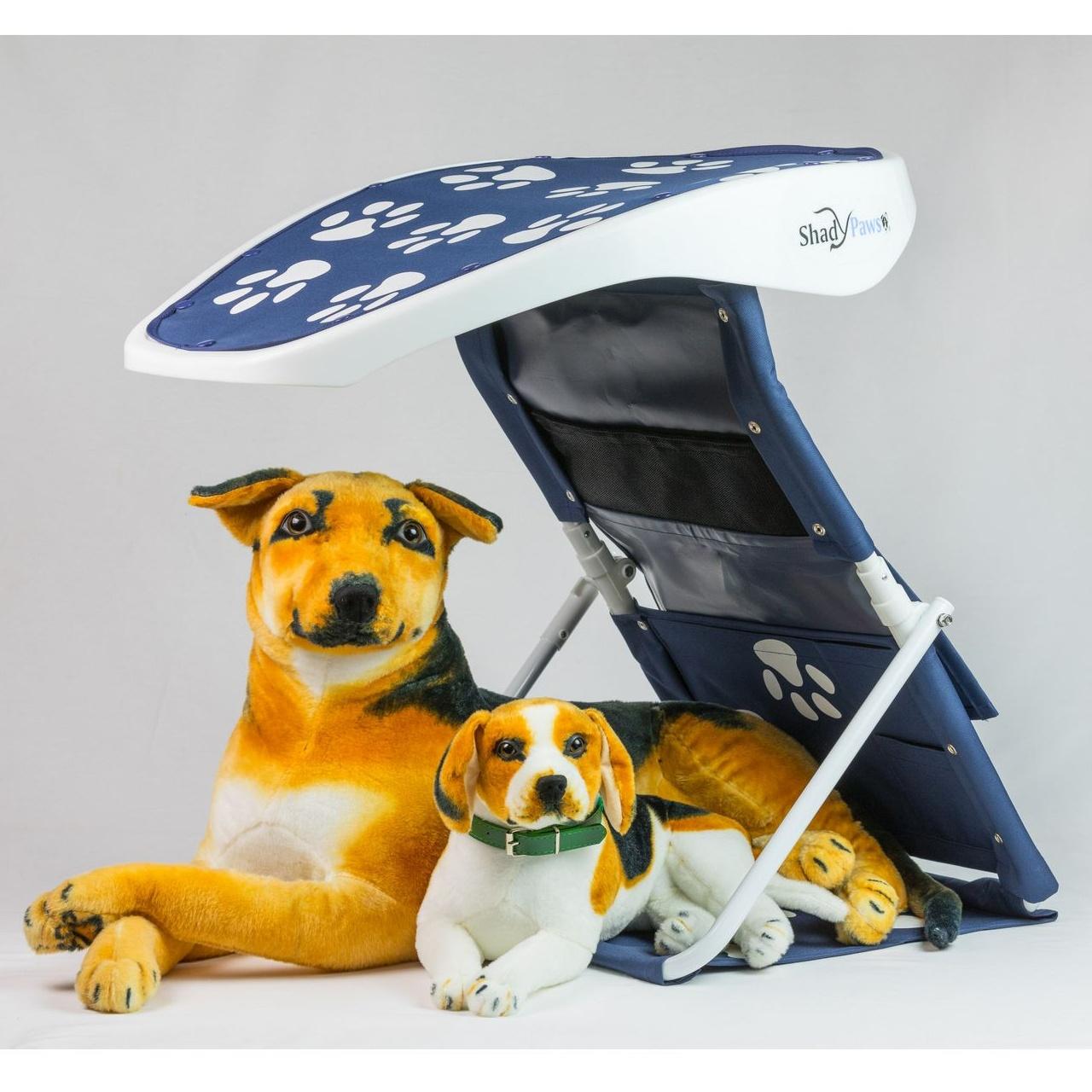 ShadyPaws Dog Shade - Captain Navy with White Paws
