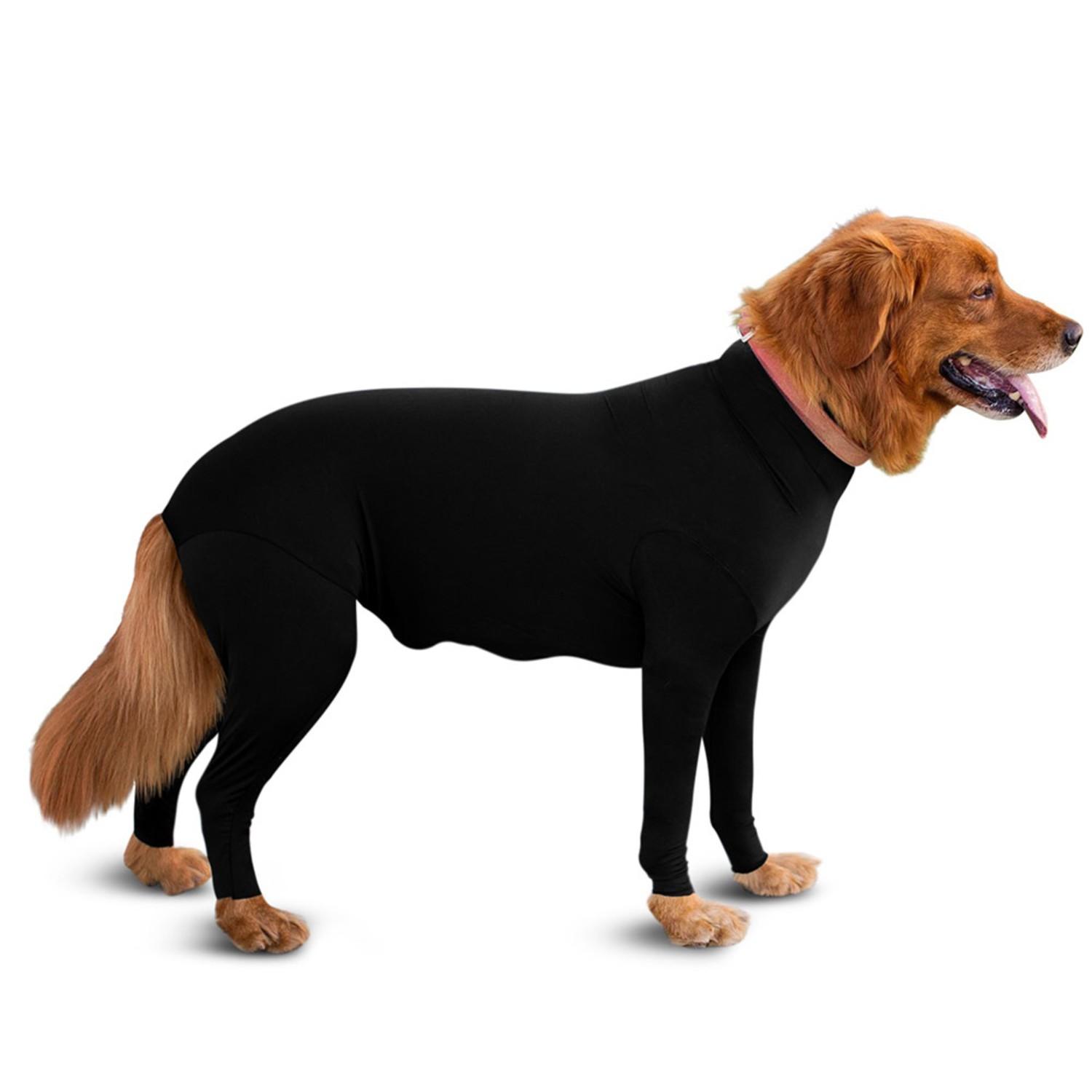 Shed Defender Original Full Body Dog Onesie - Black