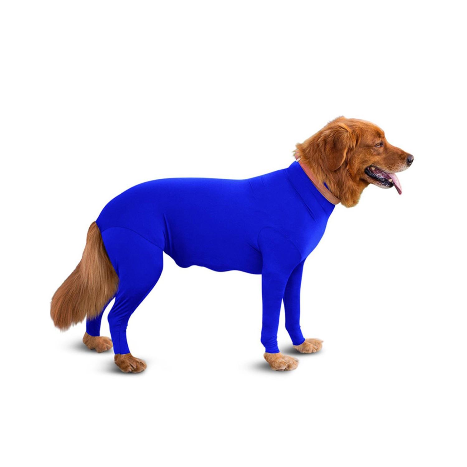 Shed Defender Original Full Body Dog Onesie - Royal Blue