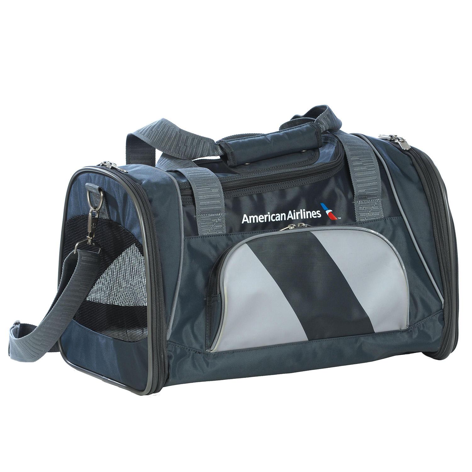 Sherpa Travel American Airlines Duffel Dog Carrier - Charcoal