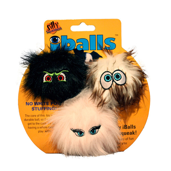 Silly Squeakers Dog Toys - iBalls 3pk
