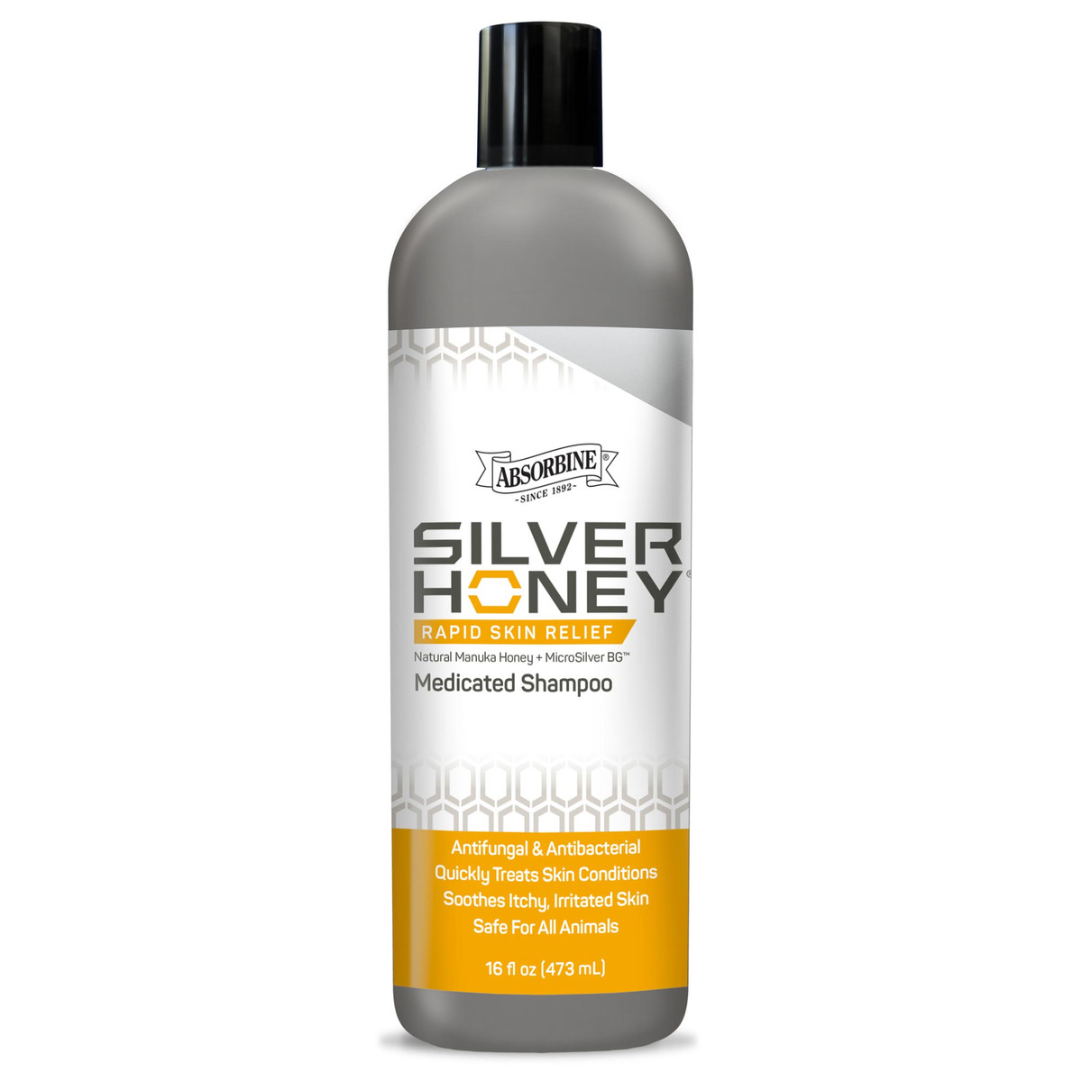 Silver Honey Rapid Skin Relief Medicated Dog Shampoo