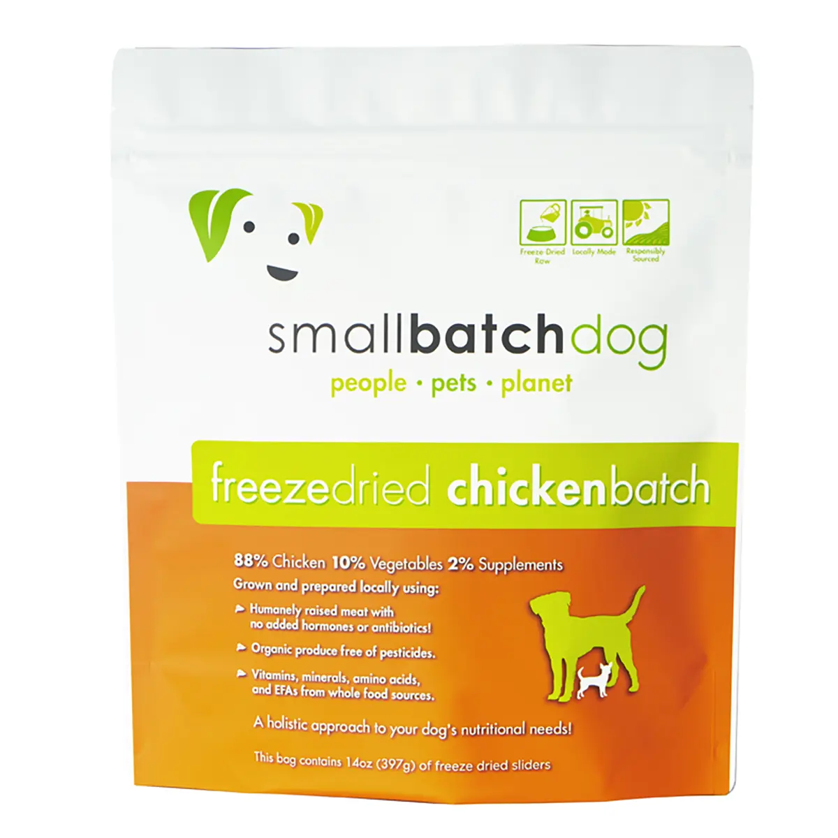 SmallBatch Freeze Dried Sliders Dog Food - Chicken