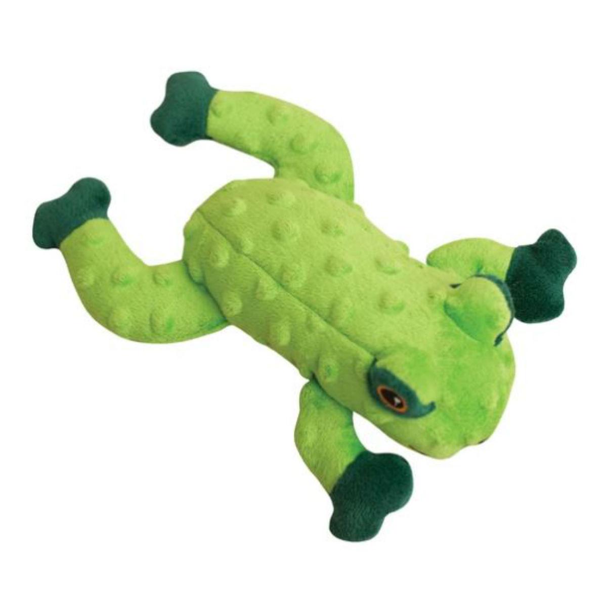 Snugarooz Lilly the Frog Dog Toy - Green